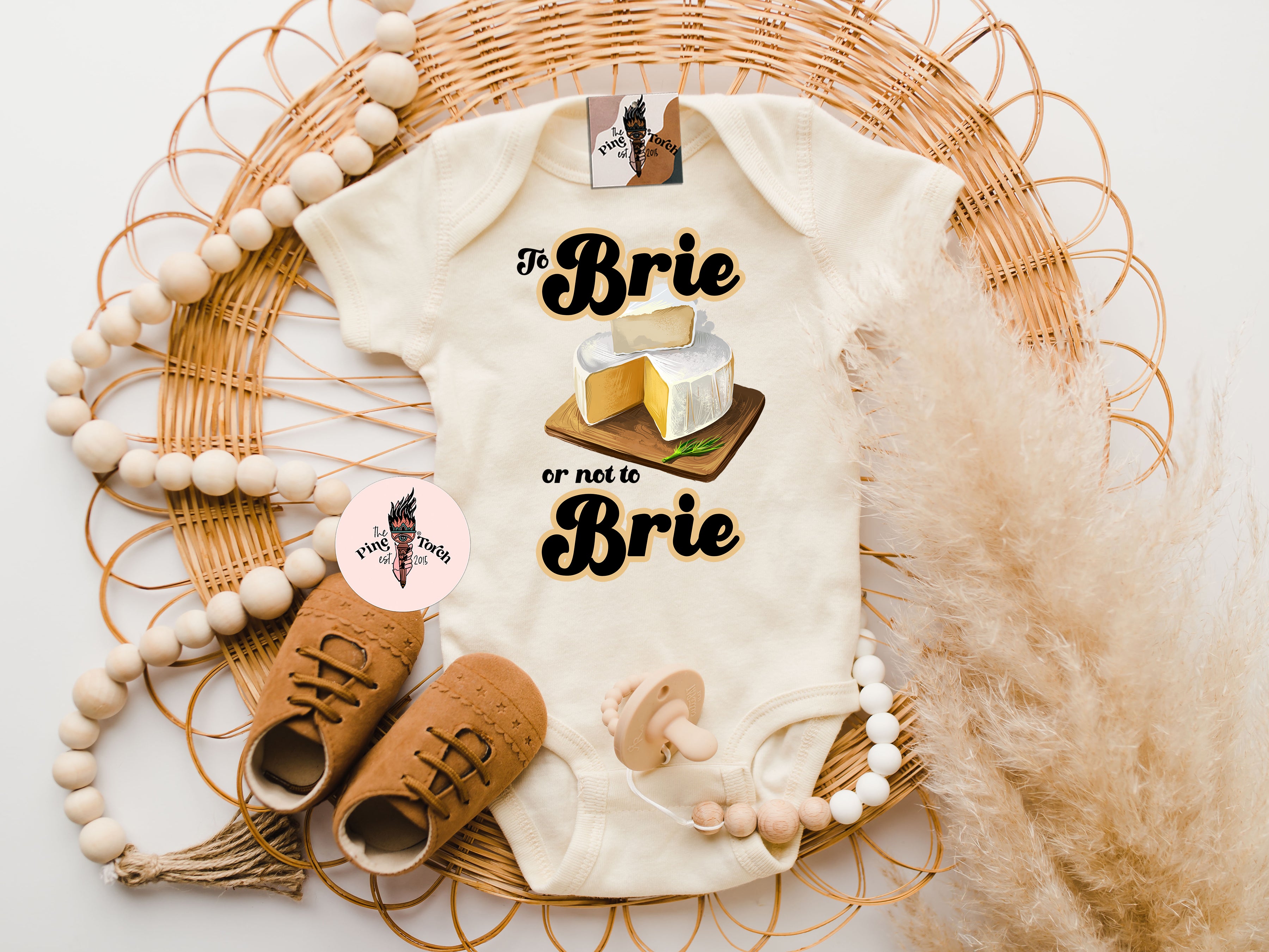« TO BRIE OR NOT TO BRIE » BODYSUIT