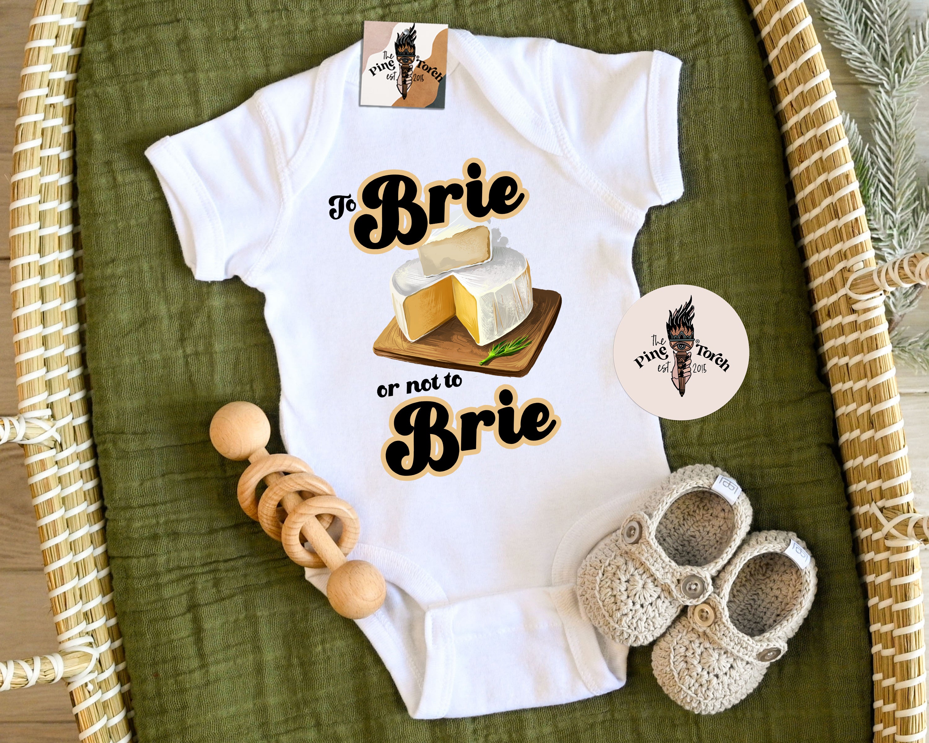 « TO BRIE OR NOT TO BRIE » BODYSUIT