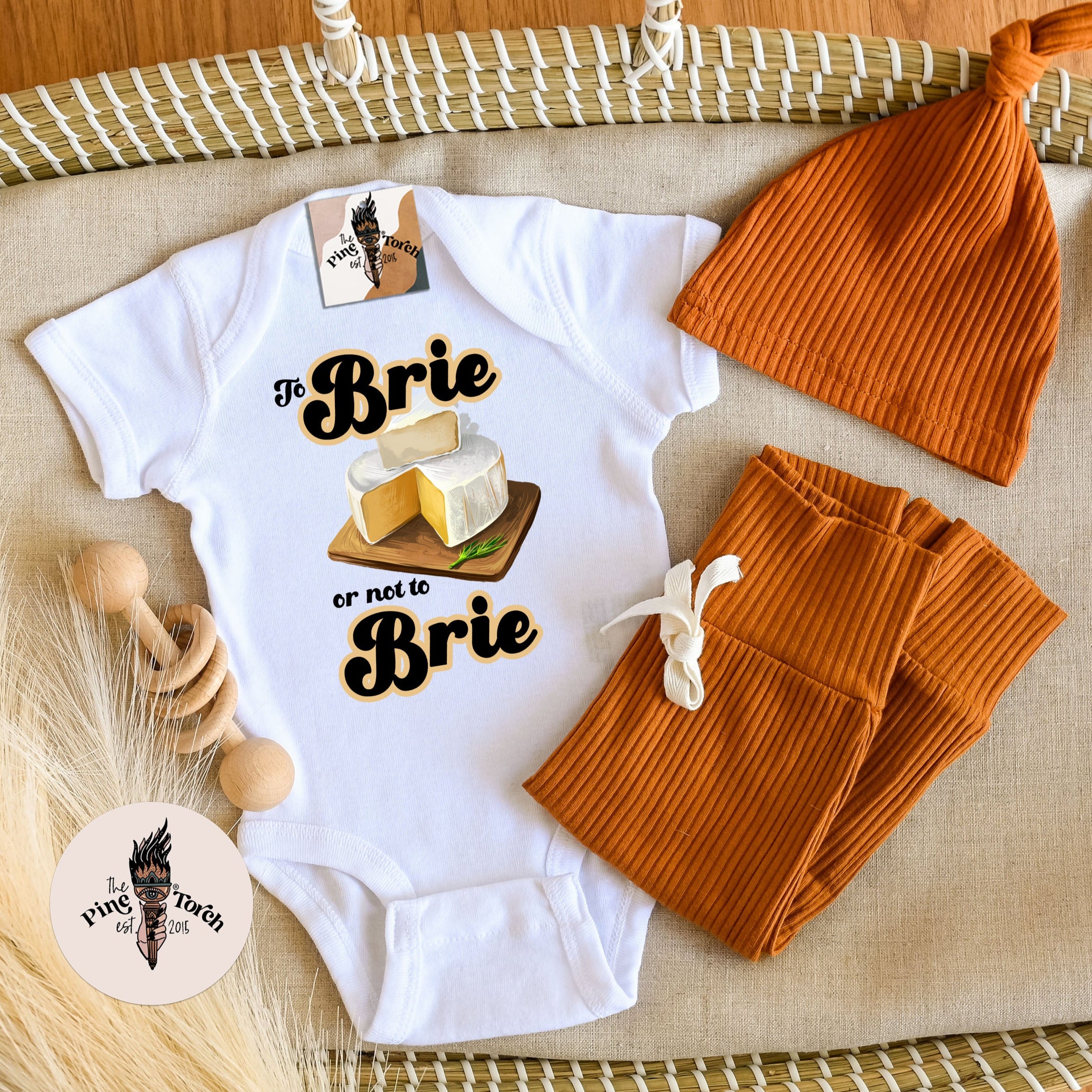« TO BRIE OR NOT TO BRIE » BODYSUIT