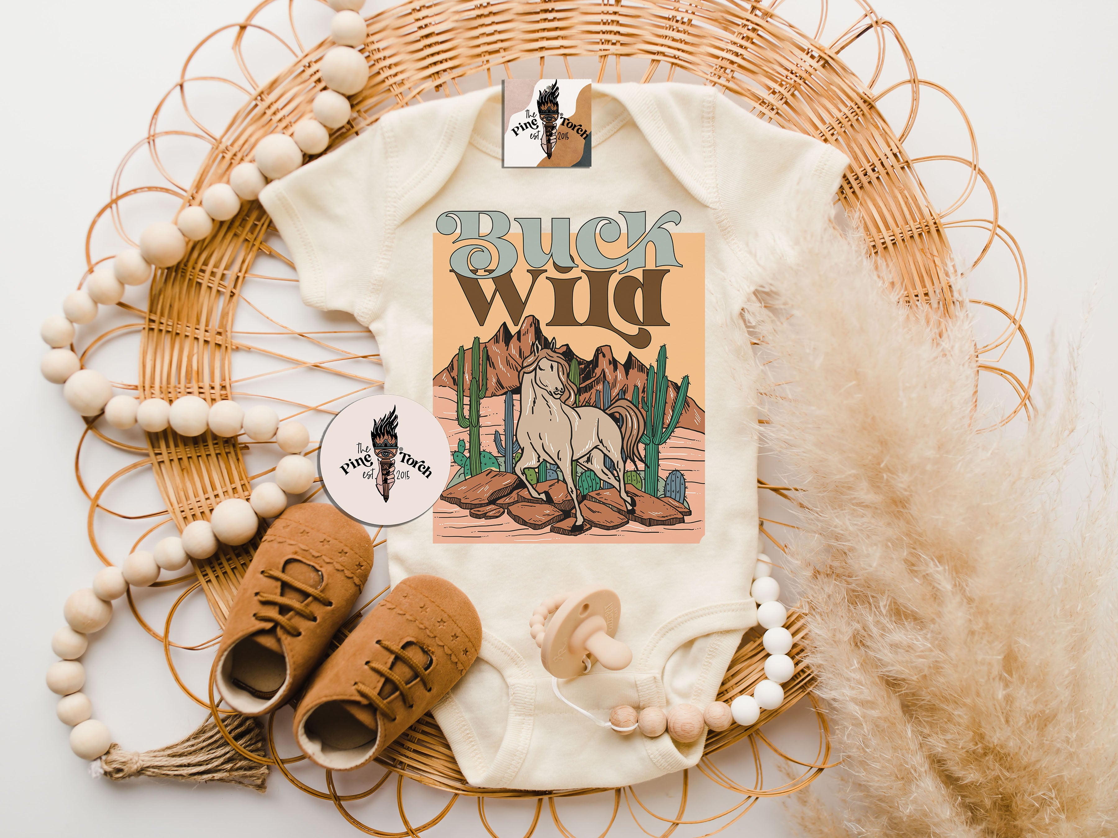 « BUCK WILD » BODYSUIT