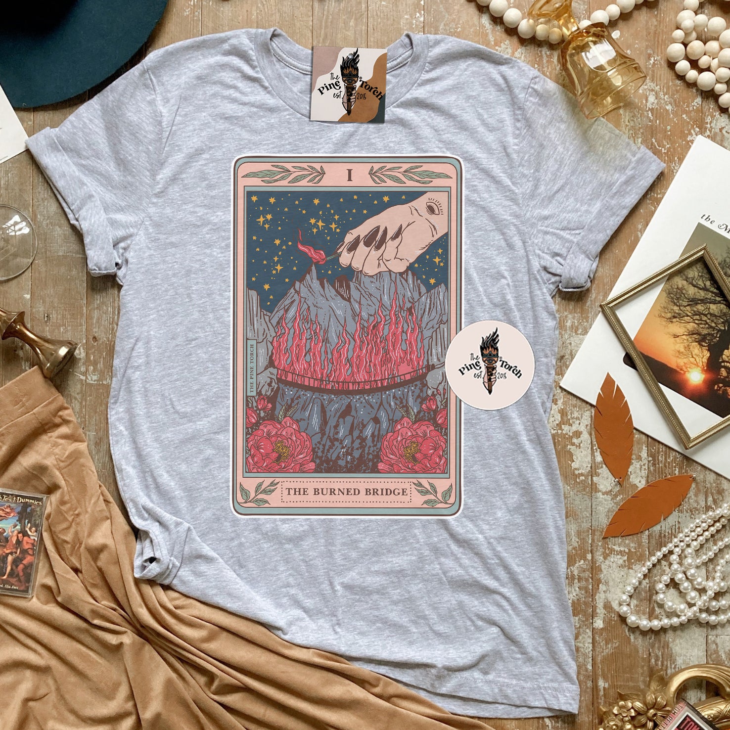 THE BURNED BRIDGE // UNISEX TEE
