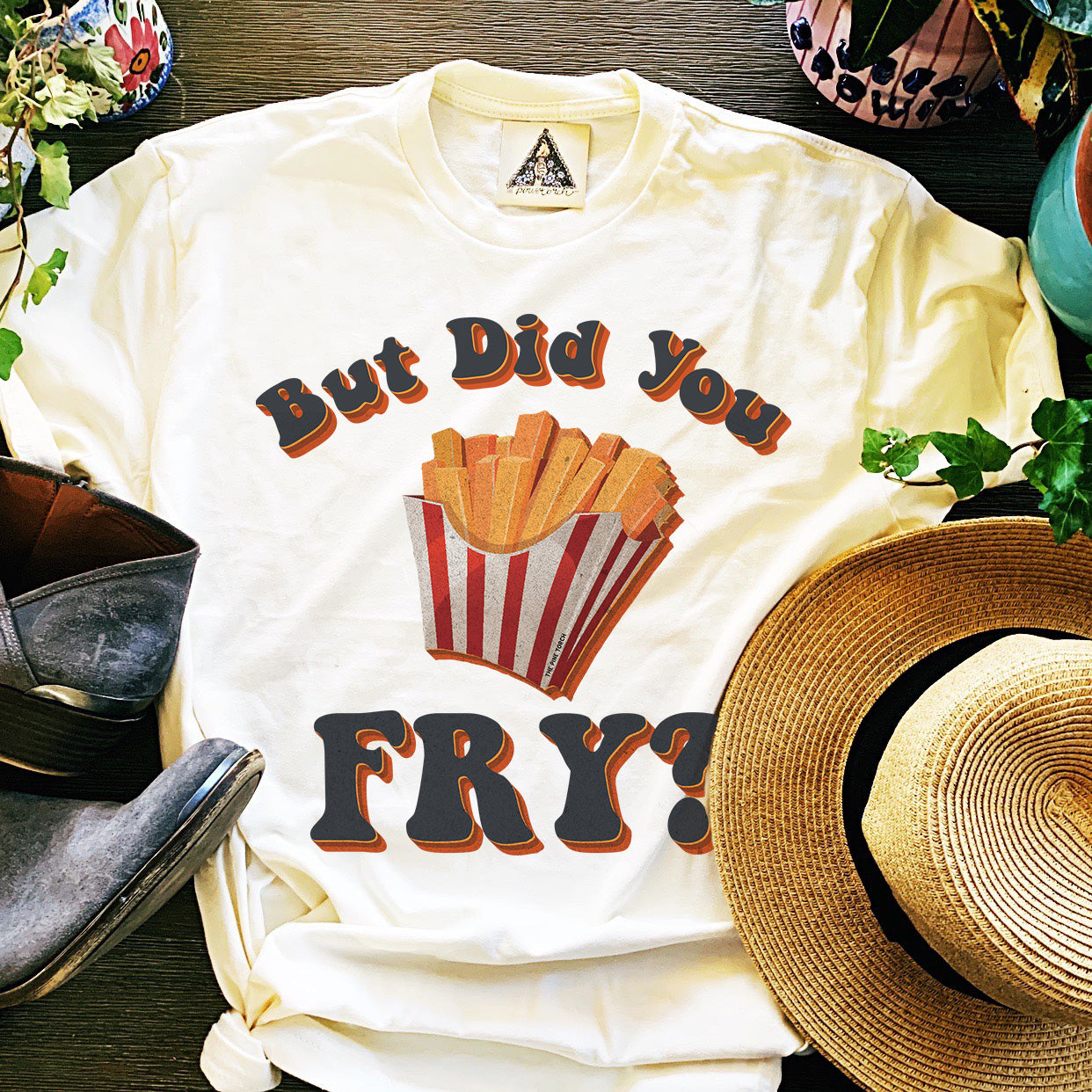 « BUT DID YOU FRY? » KID'S TEE