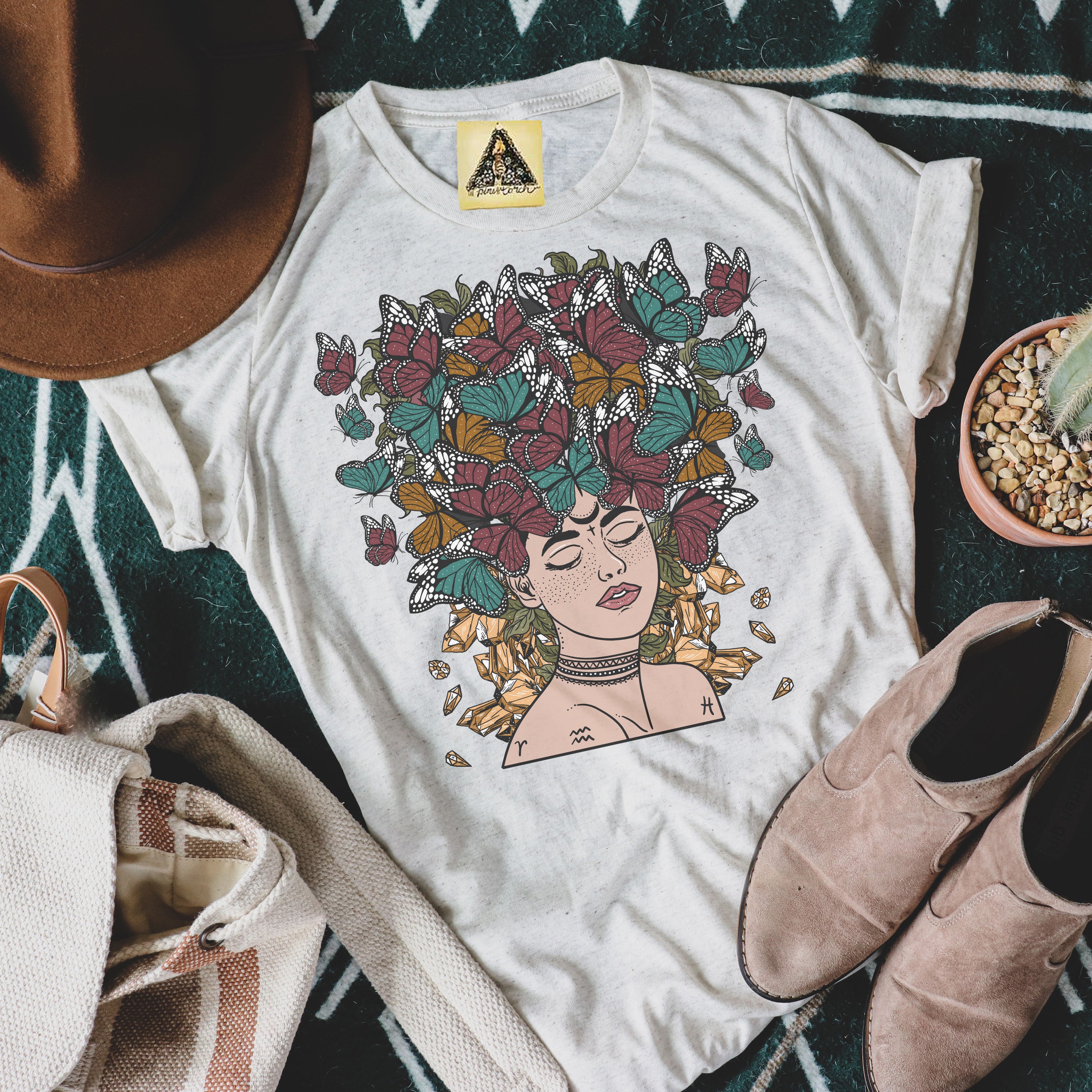 « BUTTERFLY FLUTTER » UNISEX TEE