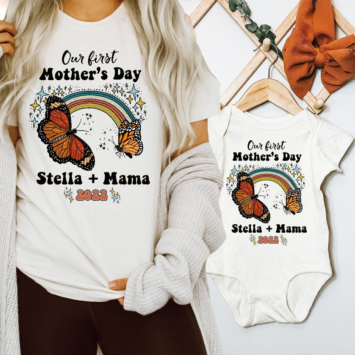 « MOTHER'S DAY WITH BUTTERFLIES » MOMMY & ME