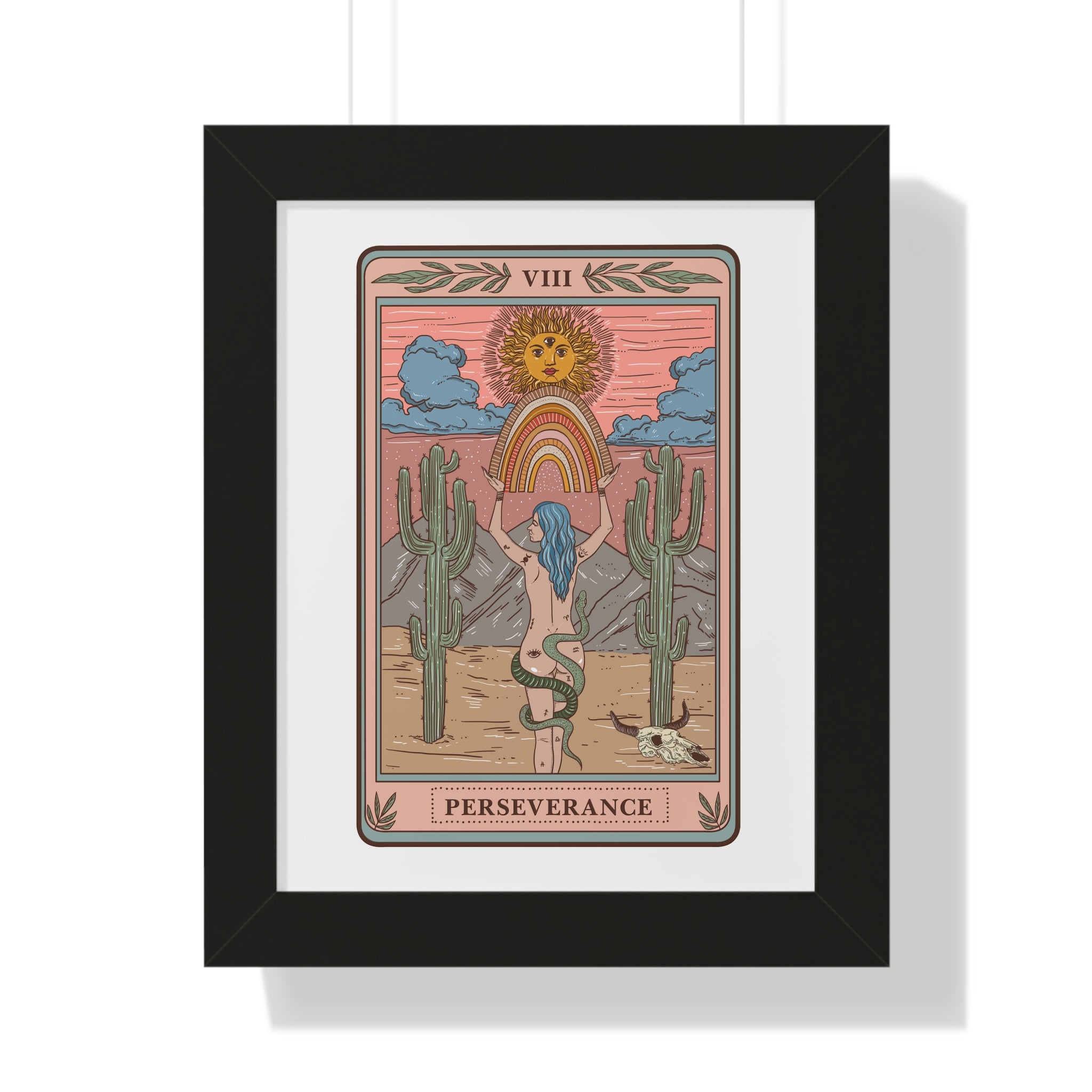 PERSEVERANCE // FRAMED POSTER PRINT
