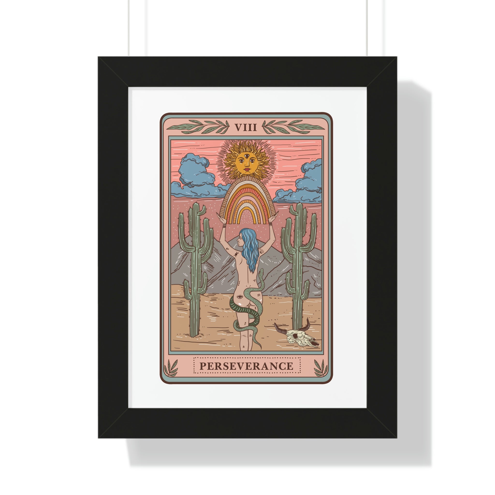 PERSEVERANCE // FRAMED POSTER PRINT