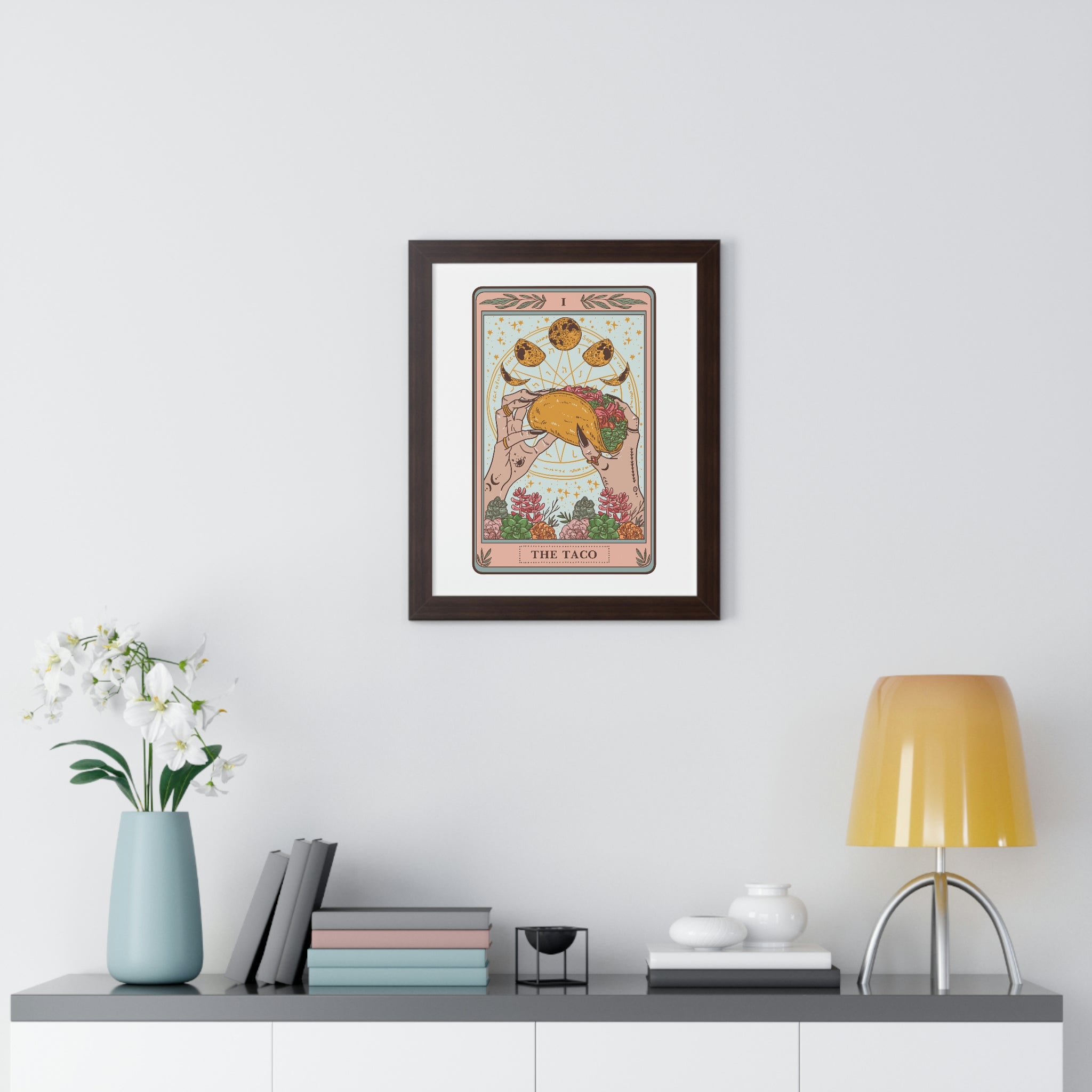 THE TACO // FRAMED POSTER PRINT
