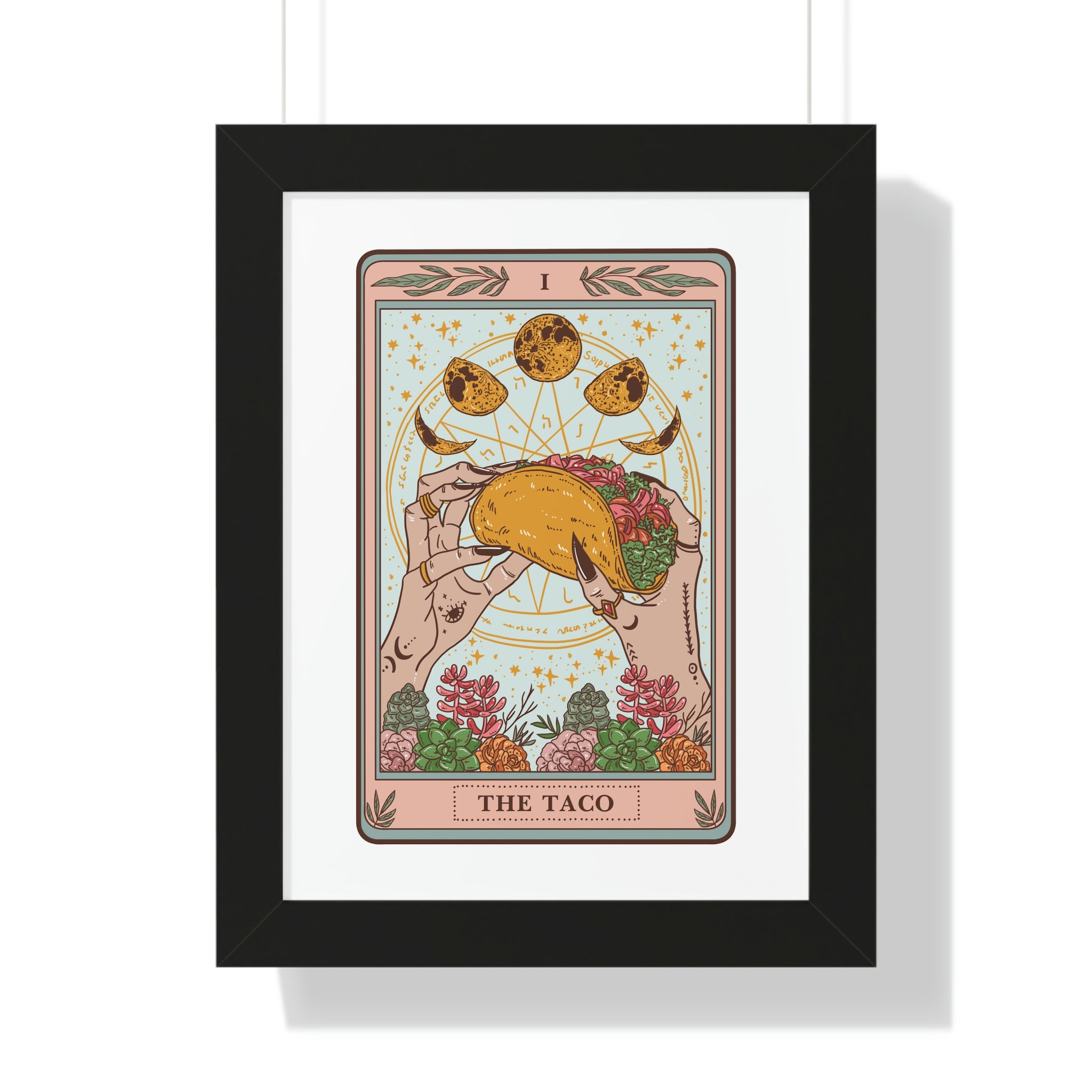 THE TACO // FRAMED POSTER PRINT