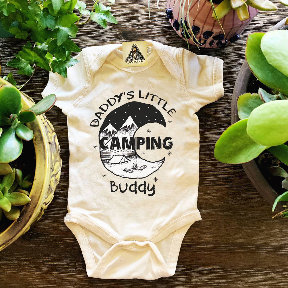 « DADDY'S LITTLE CAMPING BUDDY » BODYSUIT