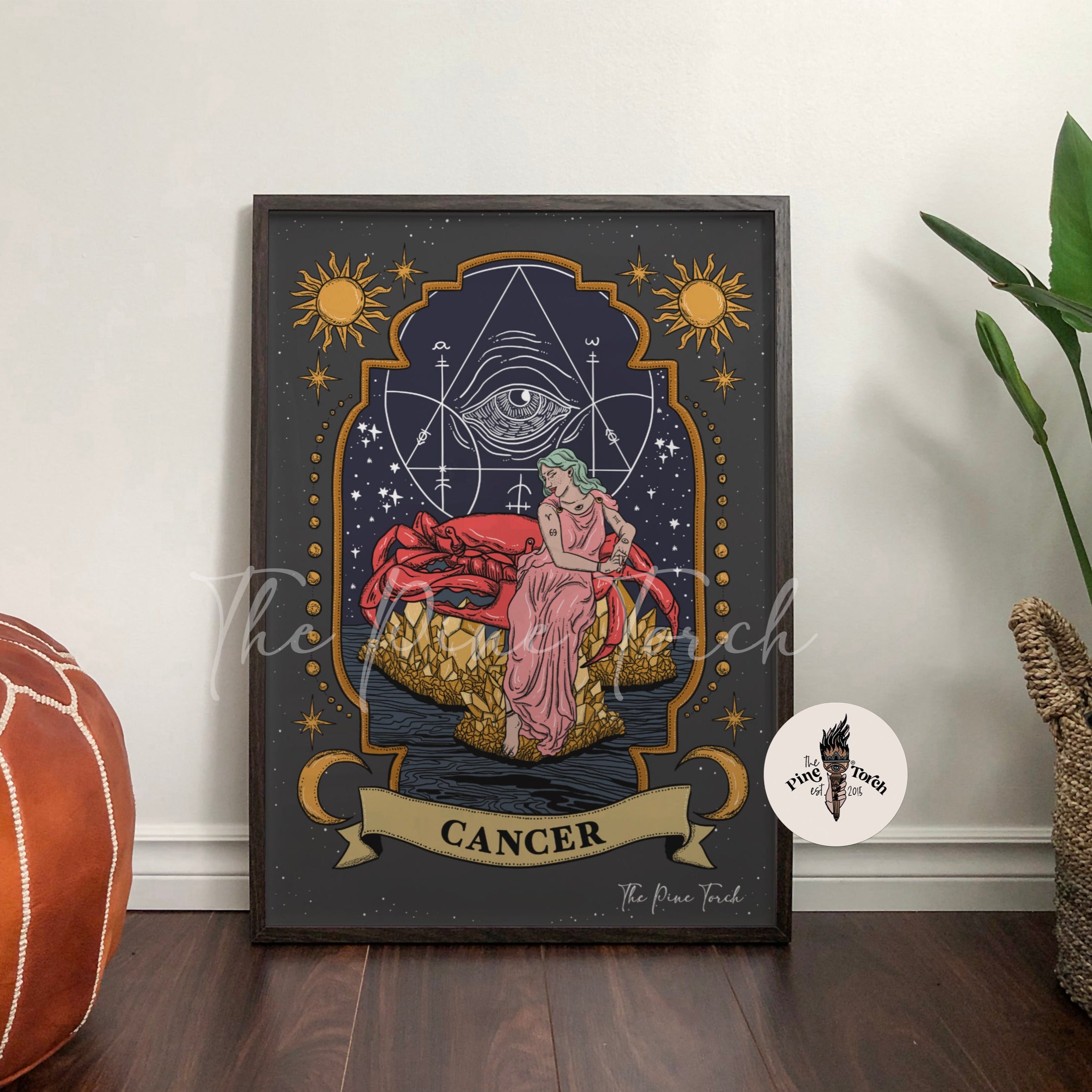 CANCER // FRAMED POSTER PRINT