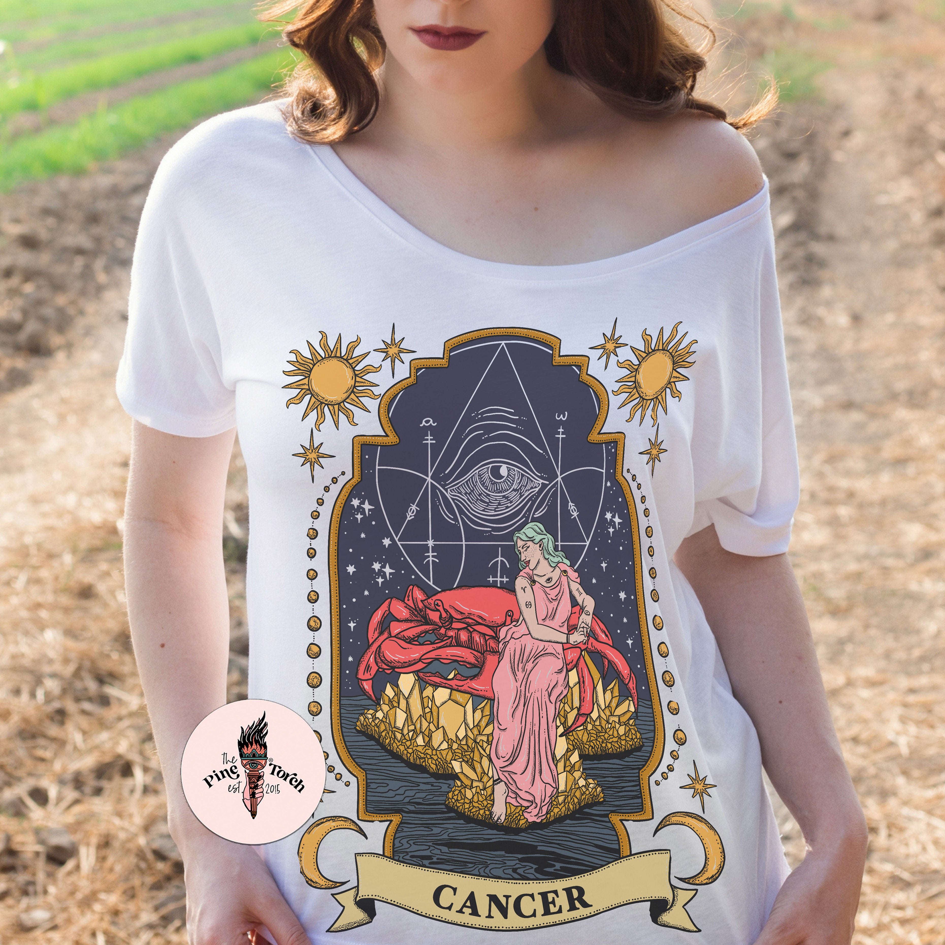 « CANCER » SLOUCHY TEE