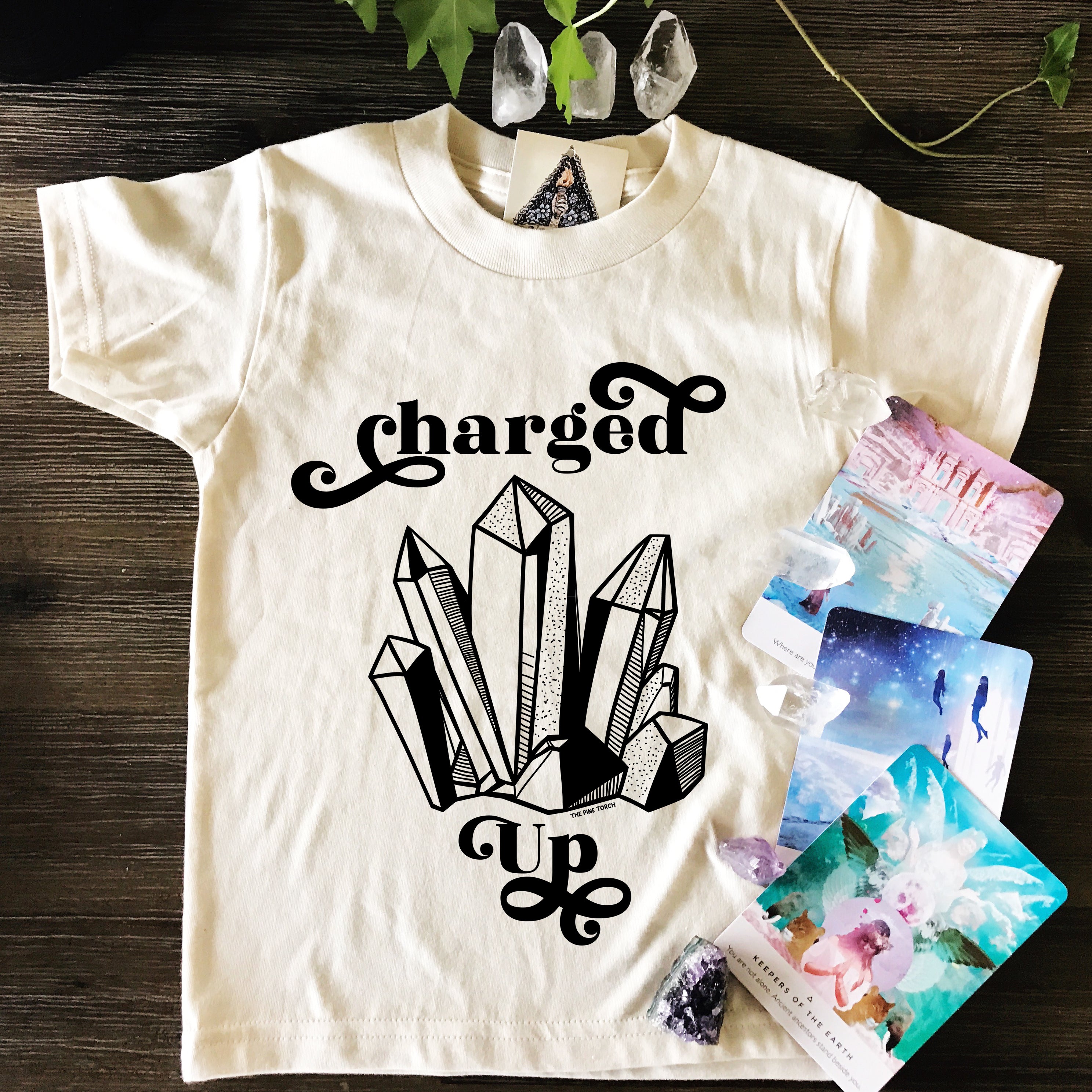 « CHARGED UP » KIDS TEE