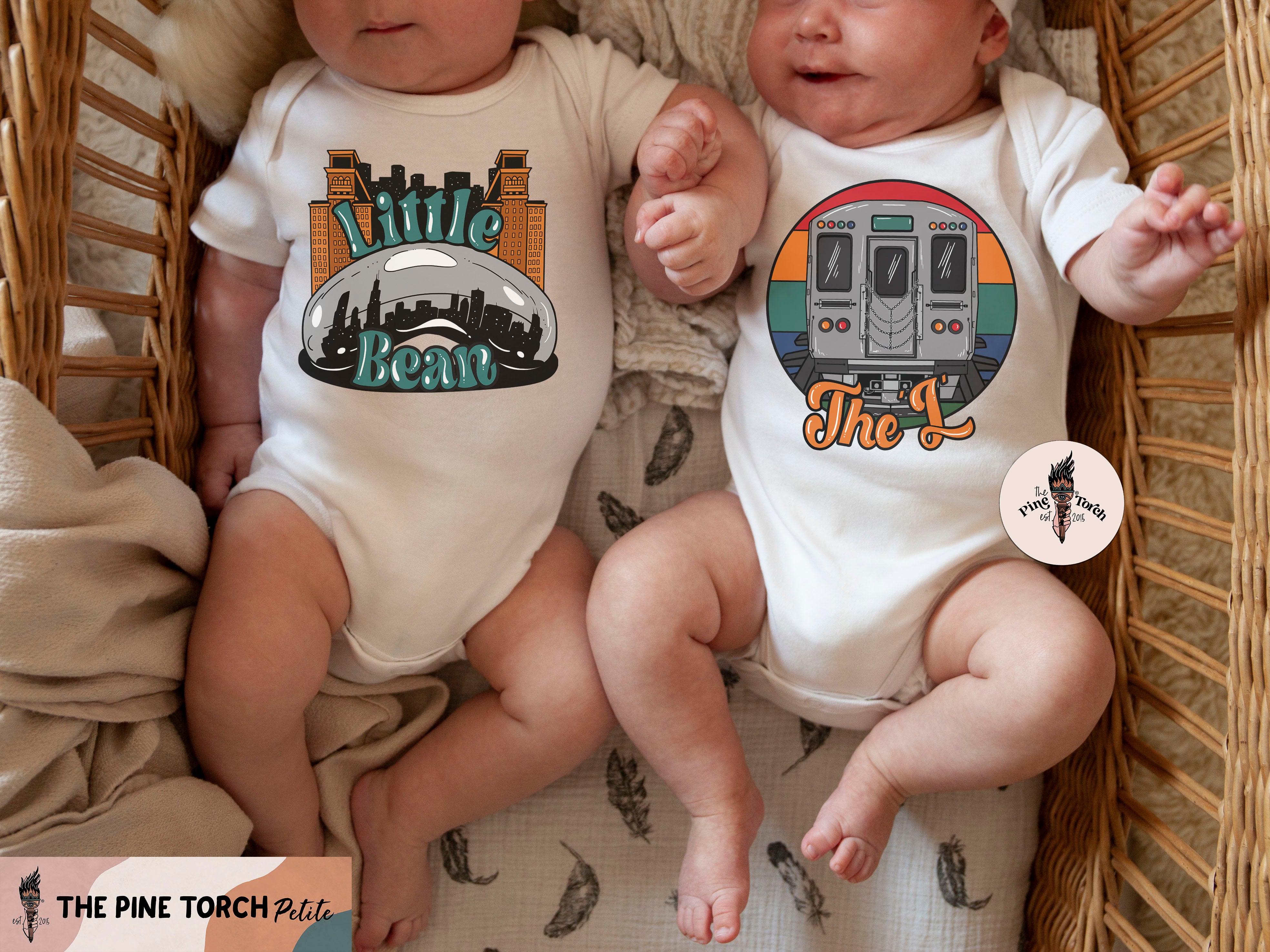 « THE CHICAGO L TRAIN» BODYSUIT