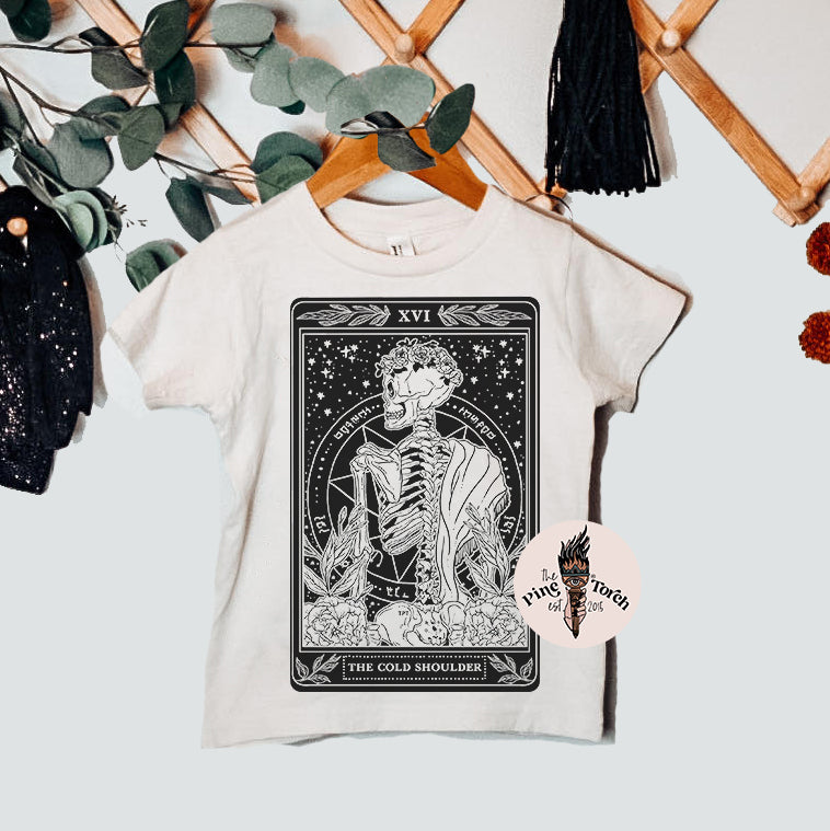 « THE COLD SHOULDER » KID'S TEE