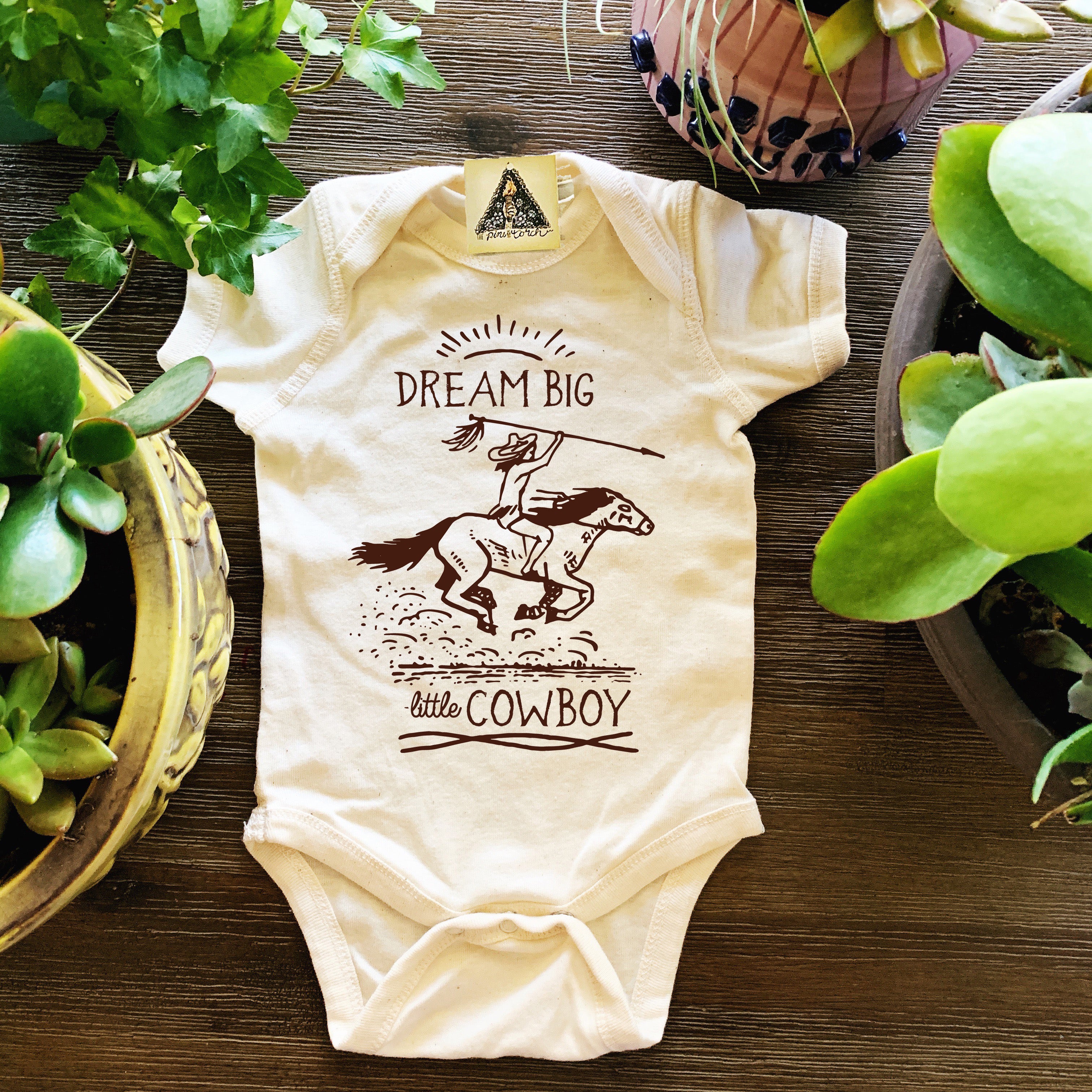 « DREAM BIG, LITTLE COWBOY » BODYSUIT