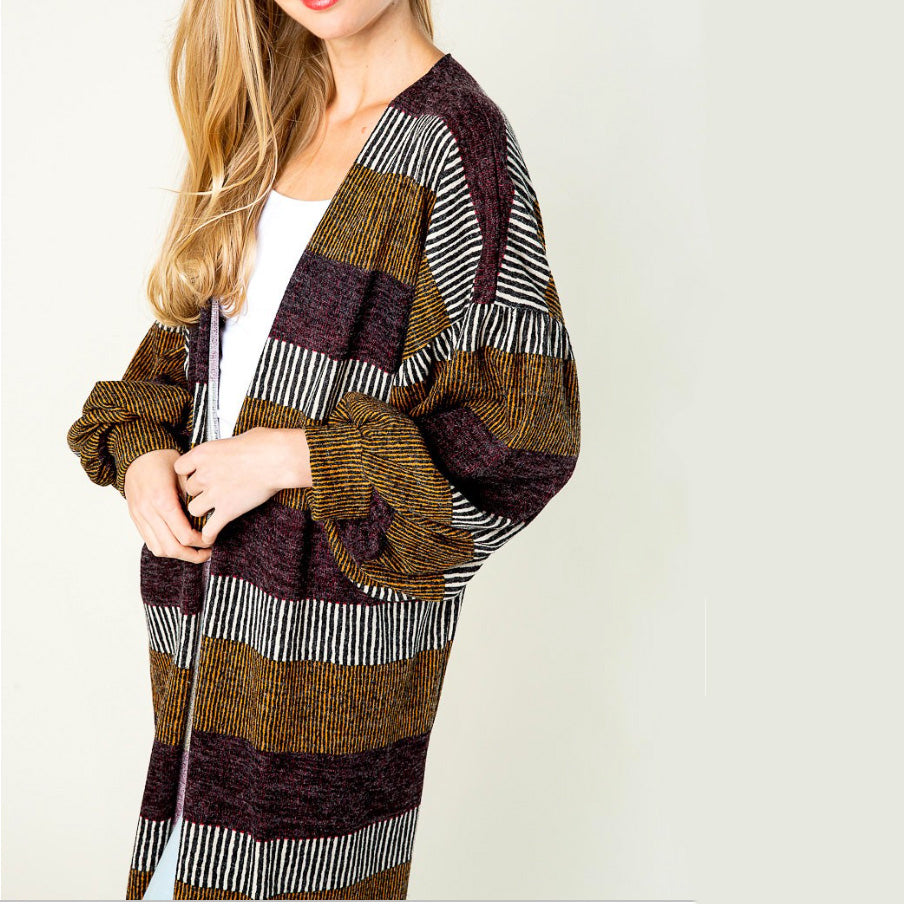 BLACK FRIDAY EXCLUSIVE << BOOK SHOP >> COZY VINTAGE POET CARDIGAN