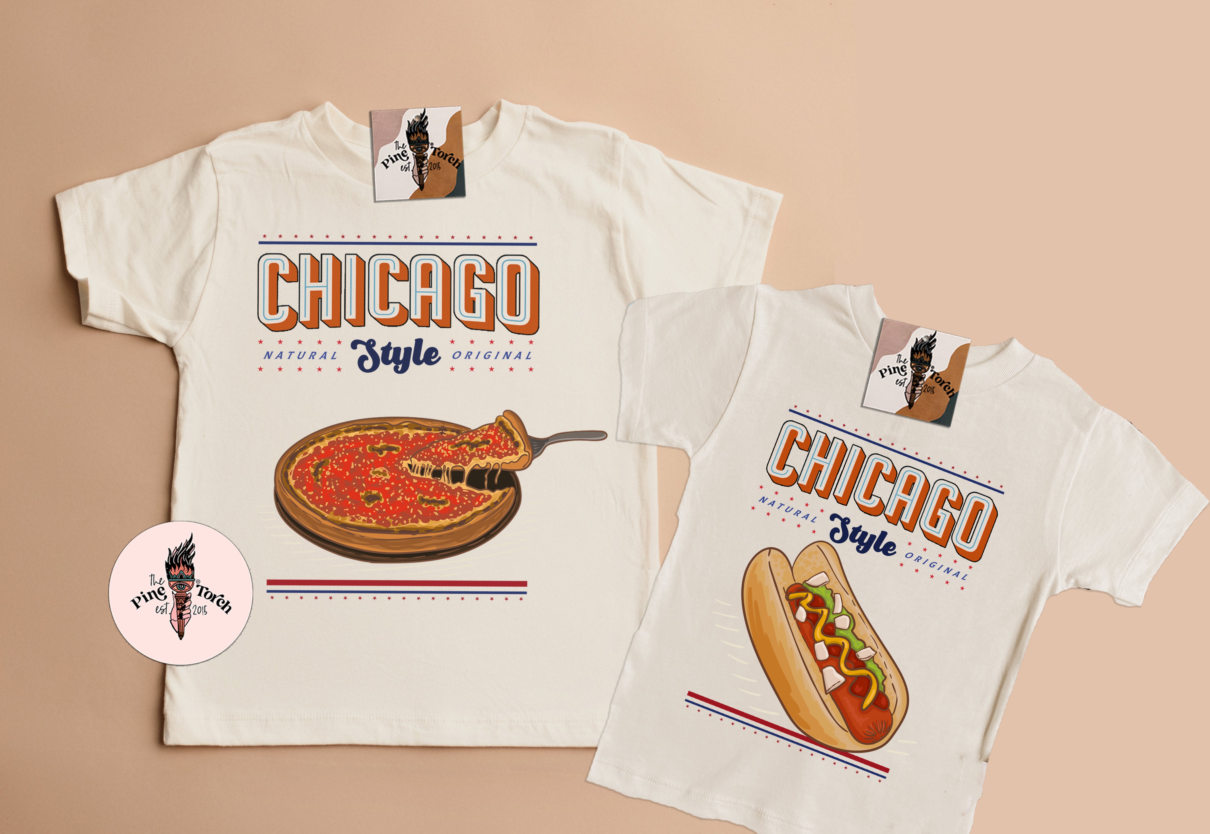 « CHICAGO STYLE PIZZA » KID'S TEE