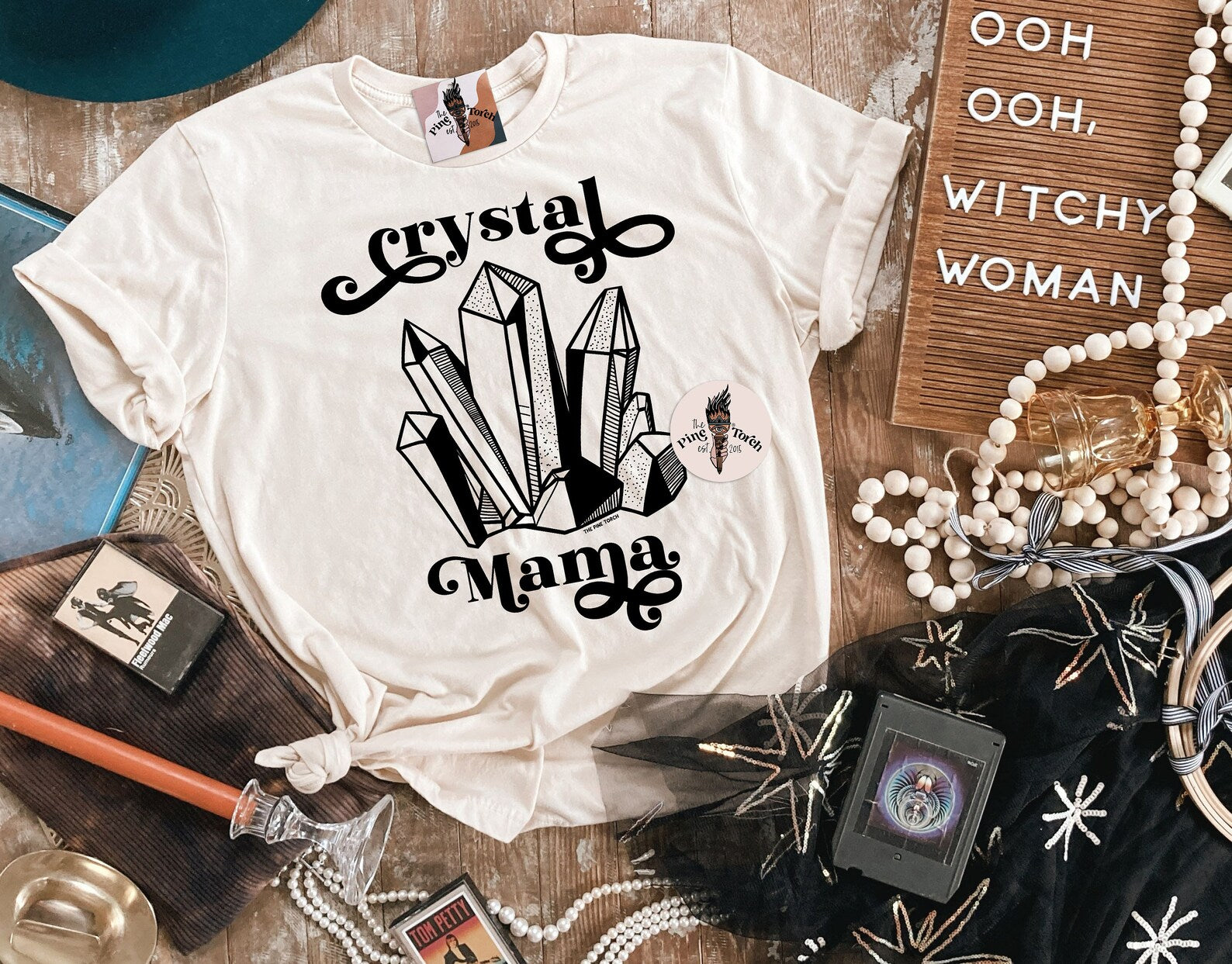 CRYSTAL MAMA // UNISEX TEE