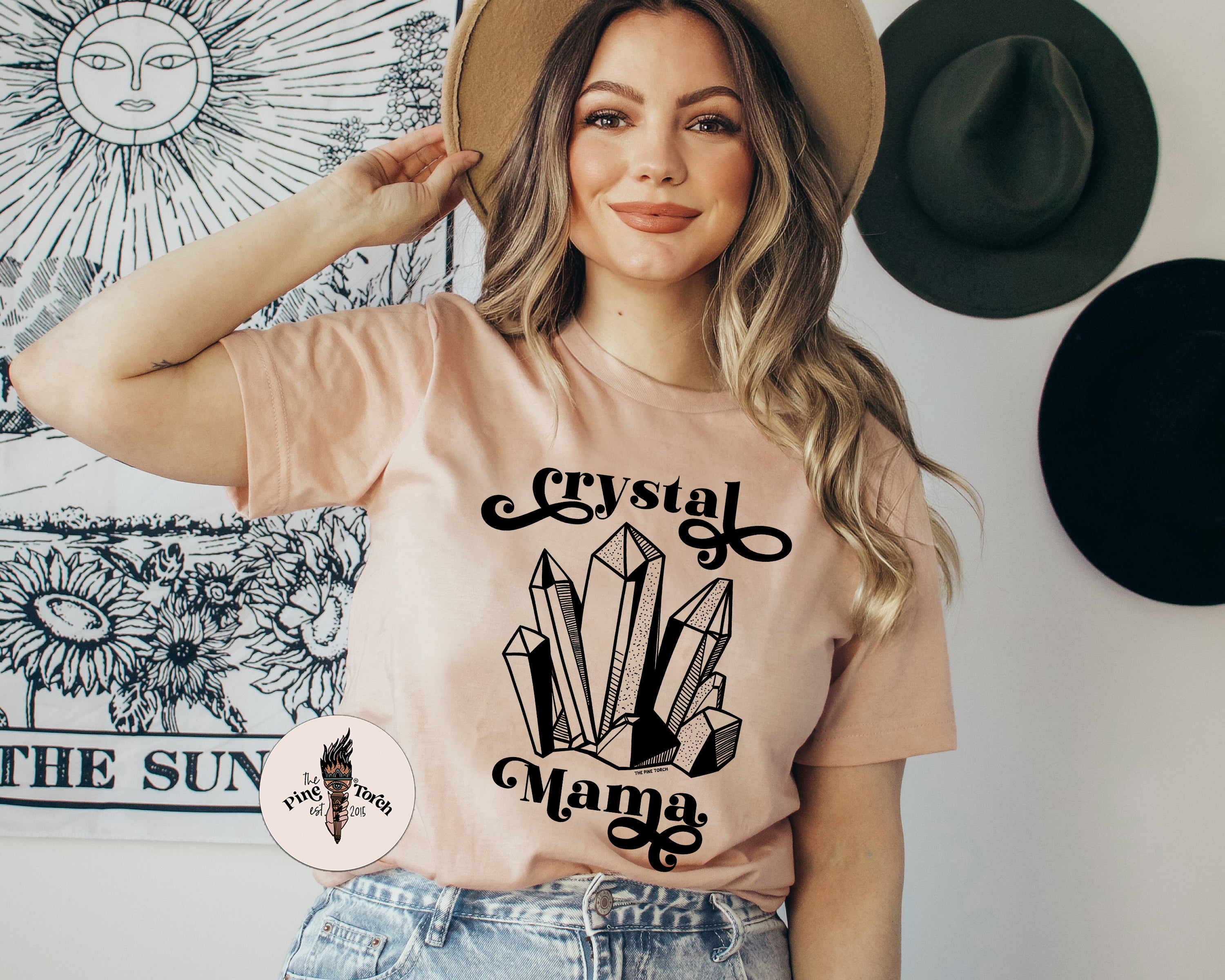 CRYSTAL MAMA // UNISEX TEE