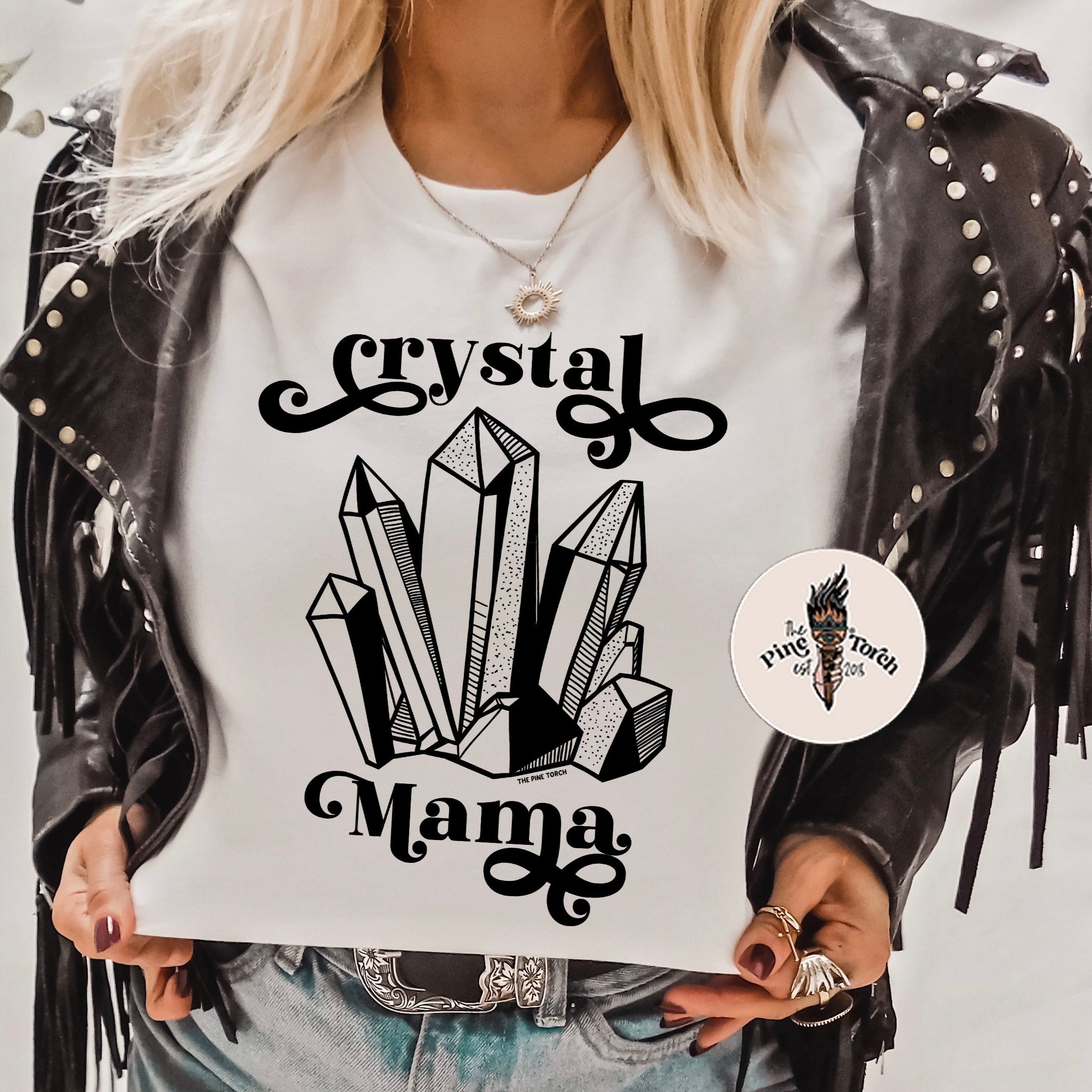 CRYSTAL MAMA // UNISEX TEE