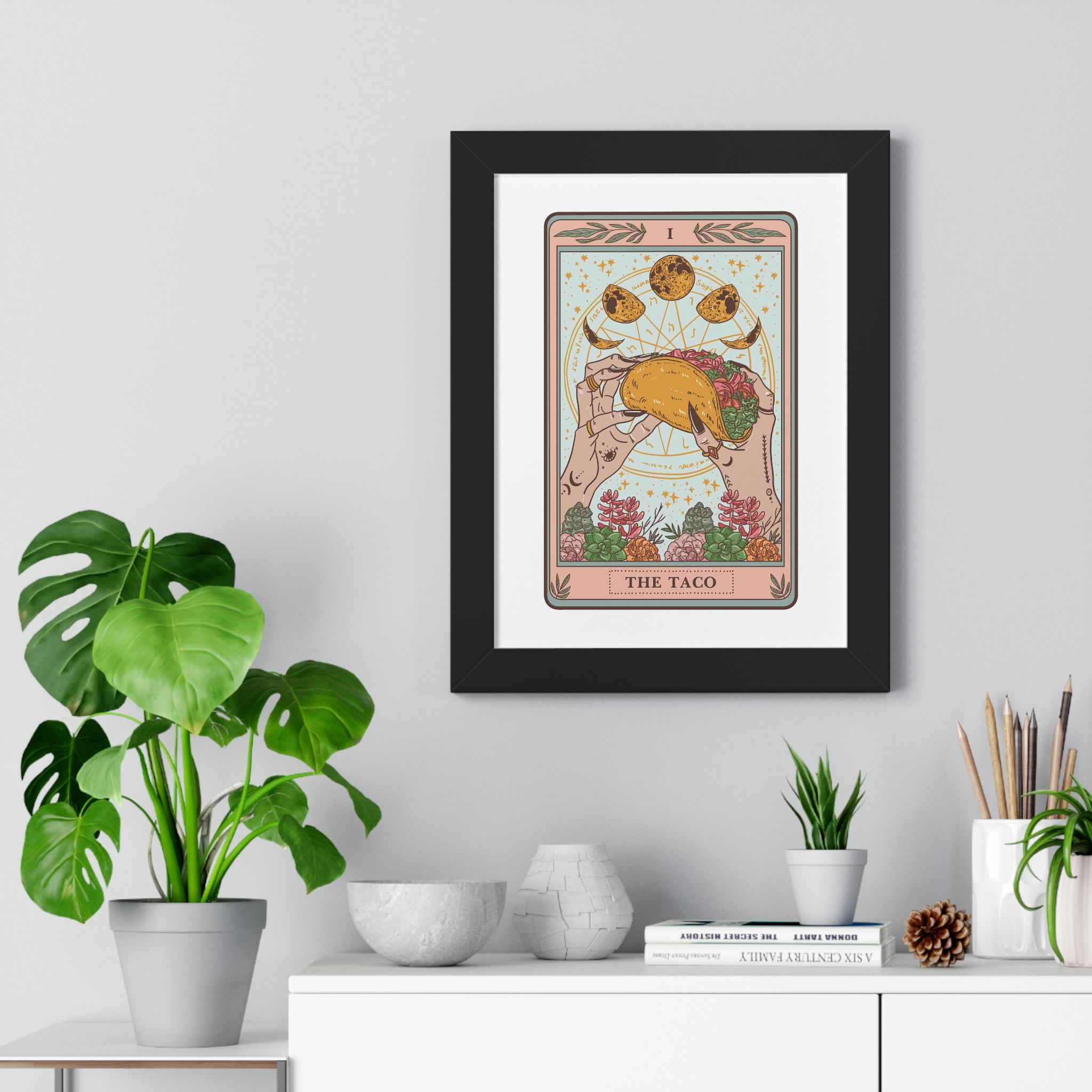 THE TACO // FRAMED POSTER PRINT
