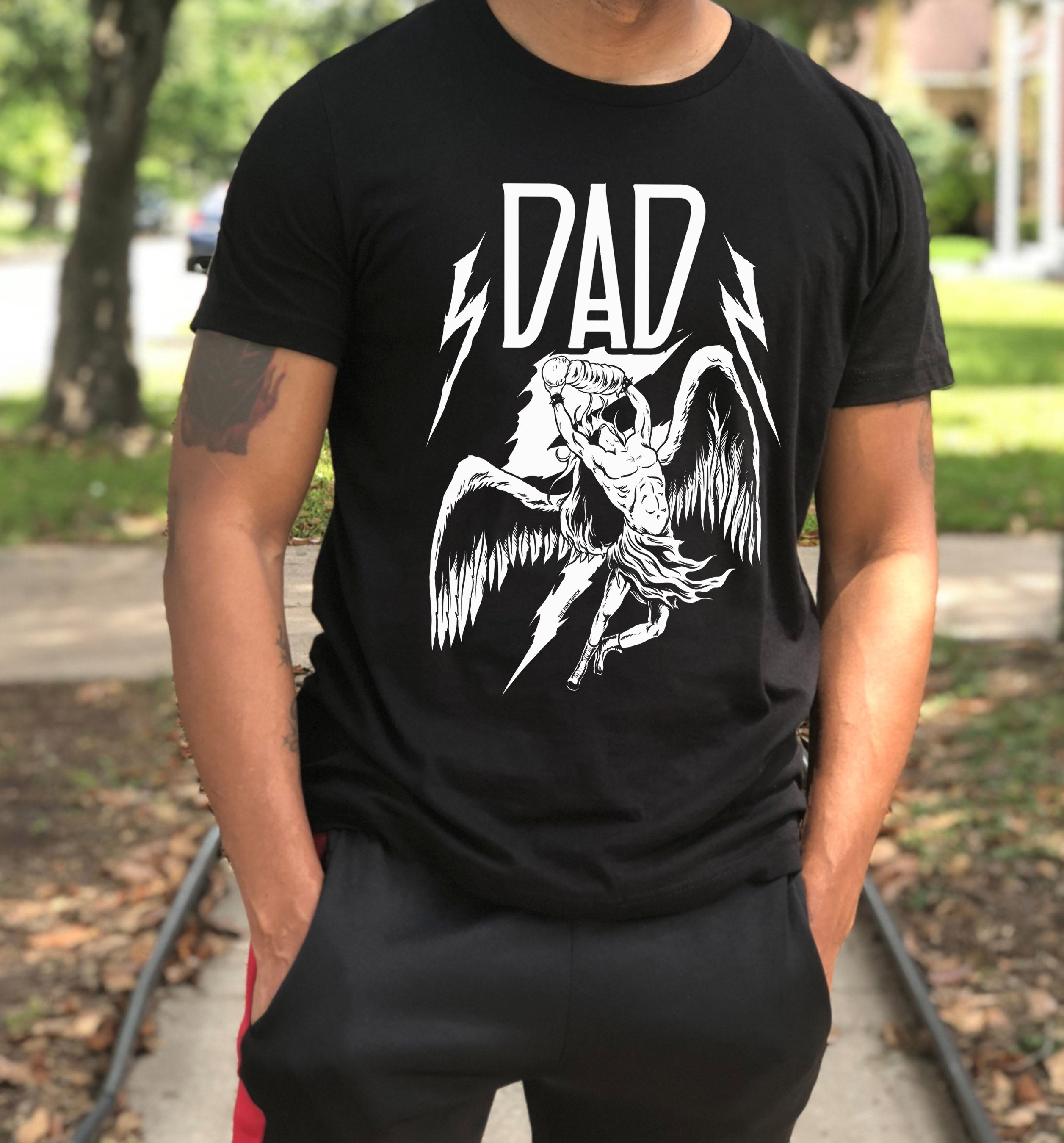 « DAD ZEPPELIN » MENS UNISEX TEE