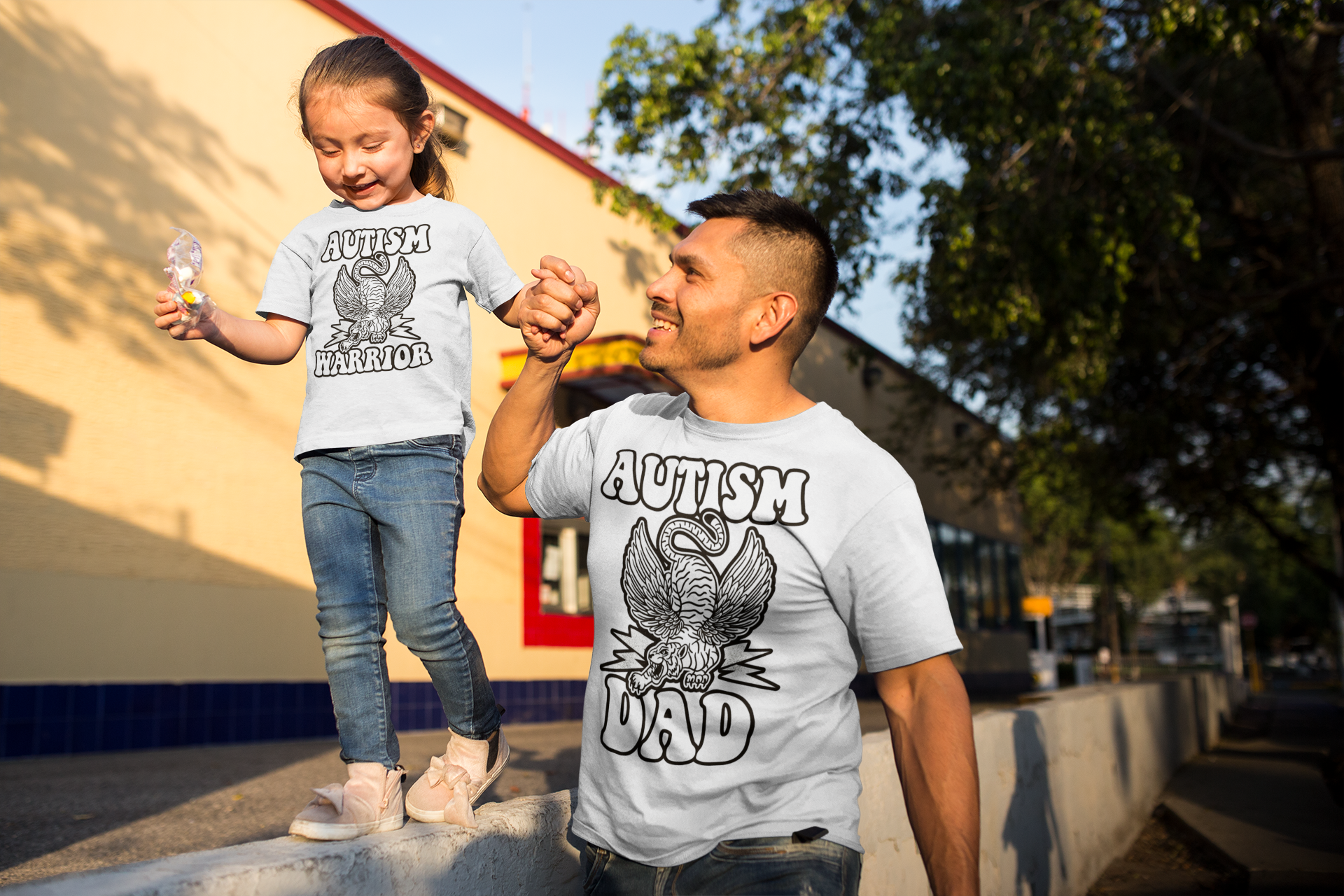 « AUTISM DAD » UNISEX TEE