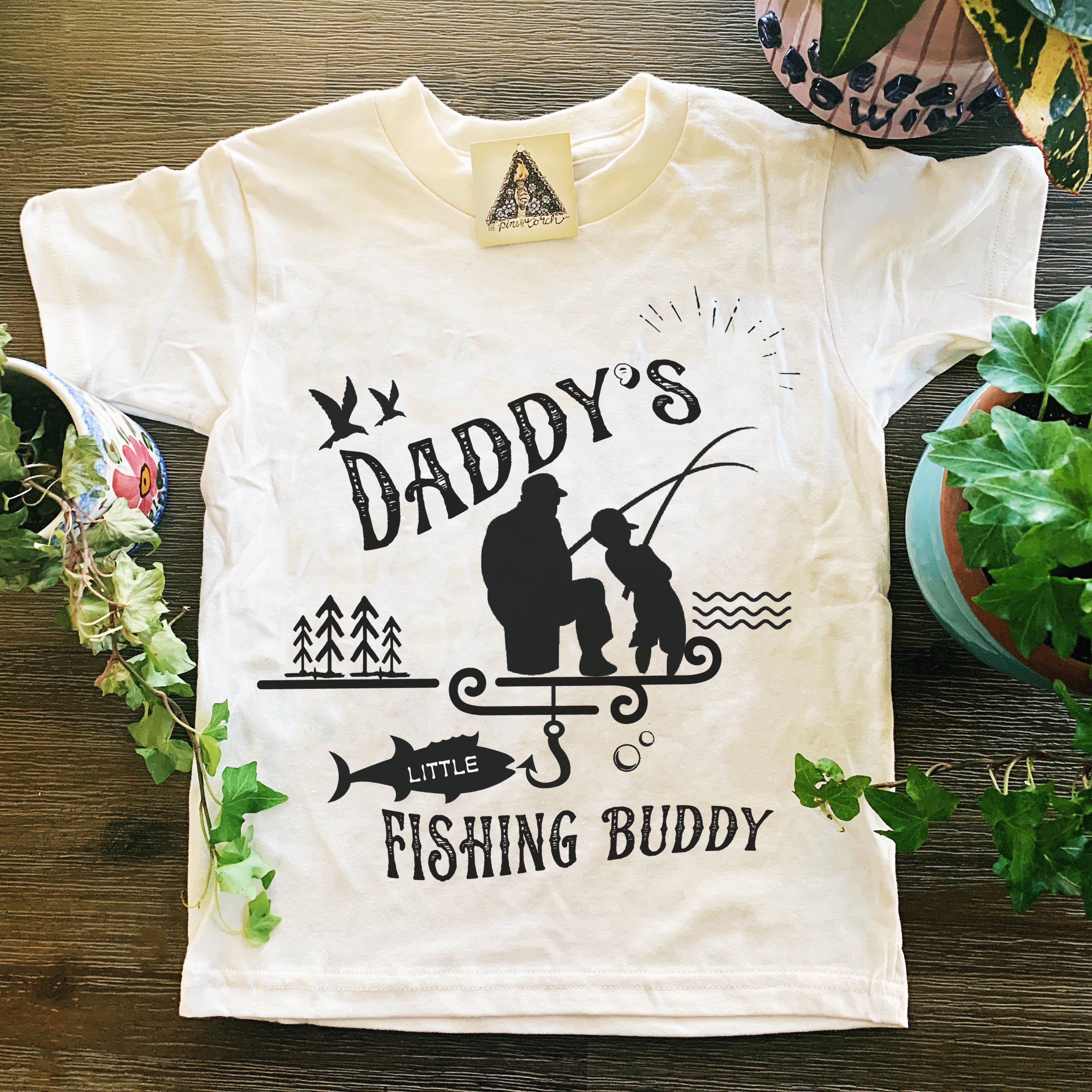 « DADDY'S FISHING BUDDY » KID'S TEE