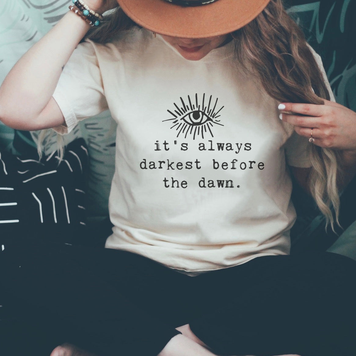 « IT'S ALWAYS DARKEST BEFORE THE DAWN » UNISEX TEE