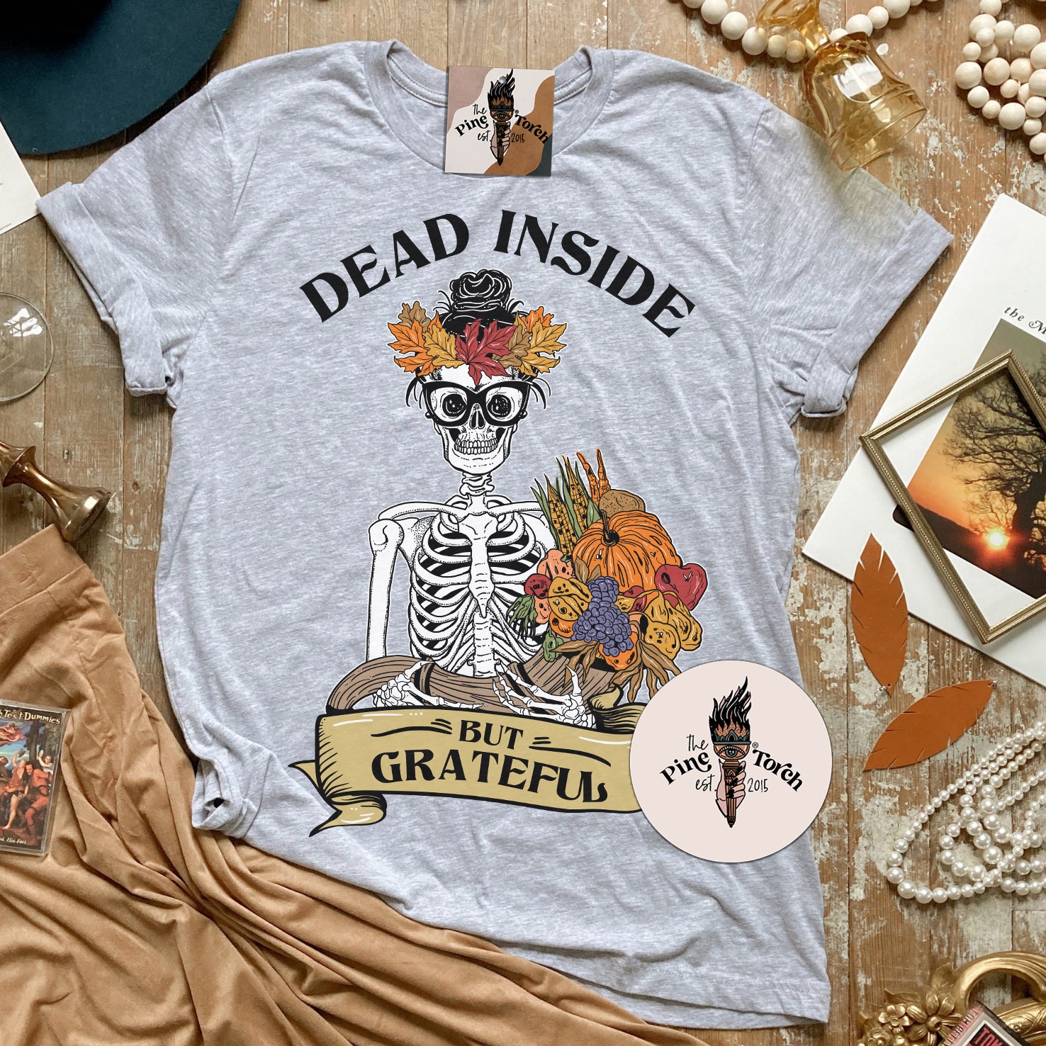 DEAD INSIDE BUT GRATEFUL // UNISEX TEE
