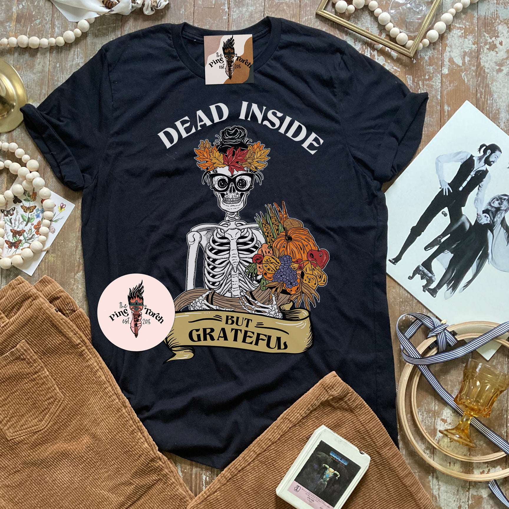 DEAD INSIDE BUT GRATEFUL // UNISEX TEE