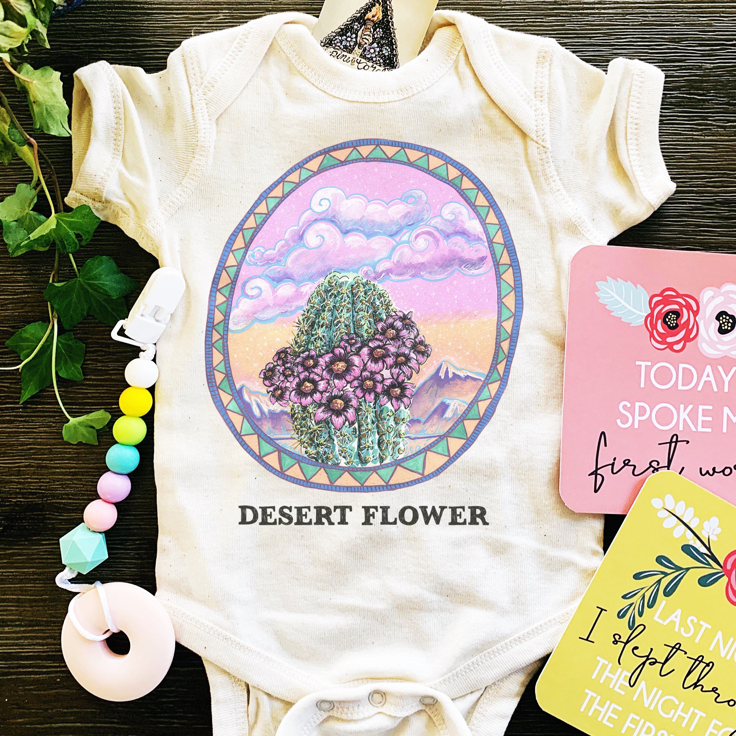 « DESERT FLOWER » BODYSUIT
