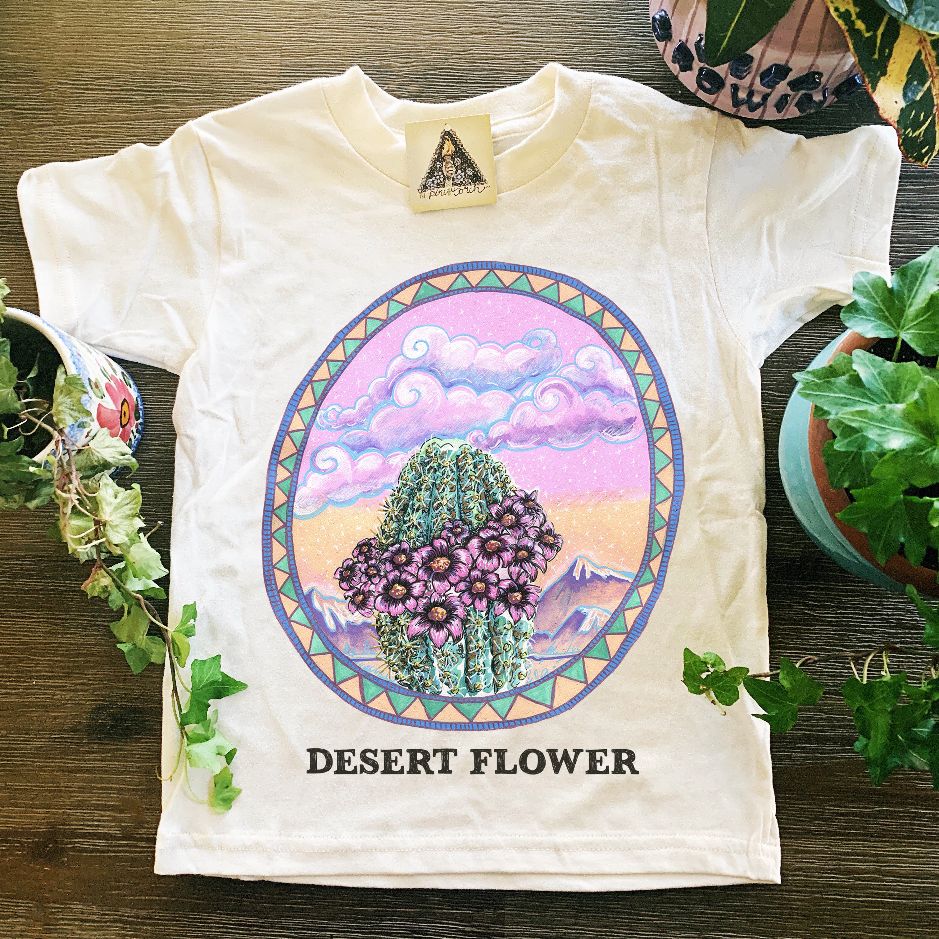 « DESERT FLOWER » KID'S TEE