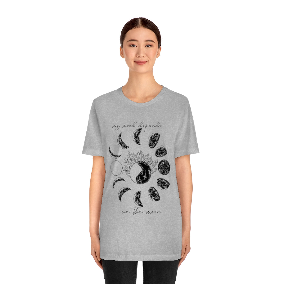 MY MOOD DEPENDS ON THE MOON // UNISEX TEE