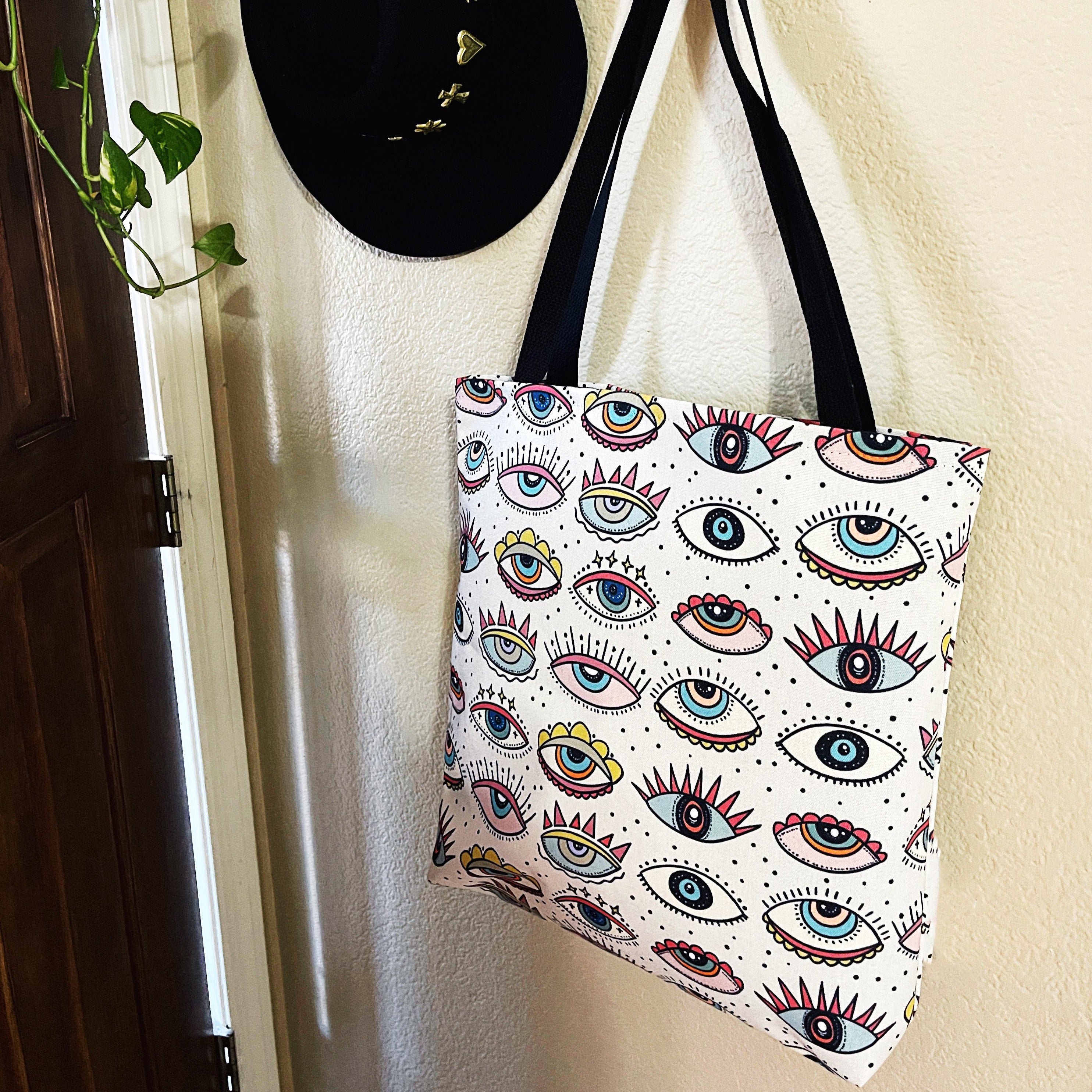 SLEEP WITH MY ONE EYE OPEN // TOTE BAG (3 Sizes)