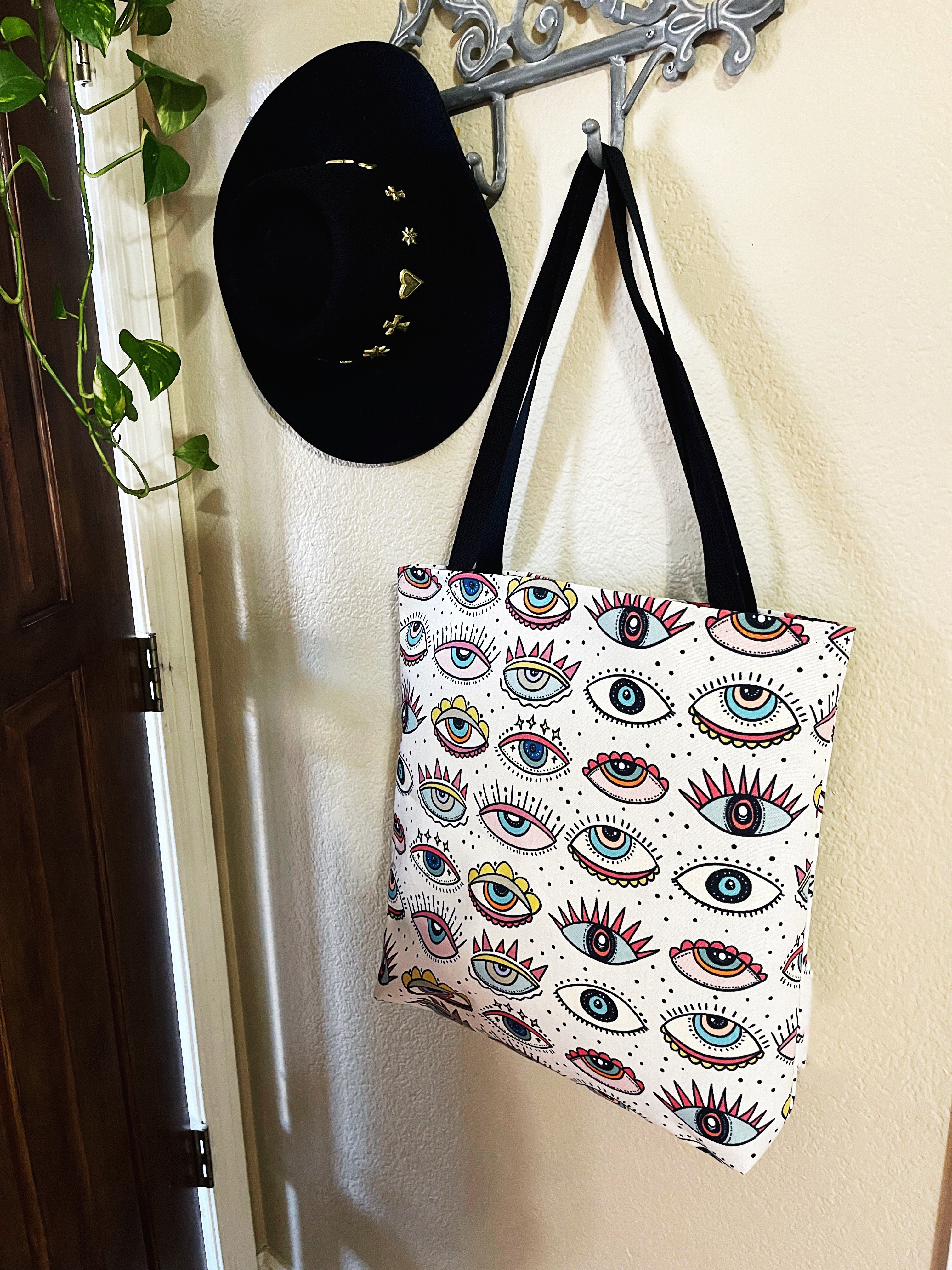 SLEEP WITH MY ONE EYE OPEN // TOTE BAG (3 Sizes)