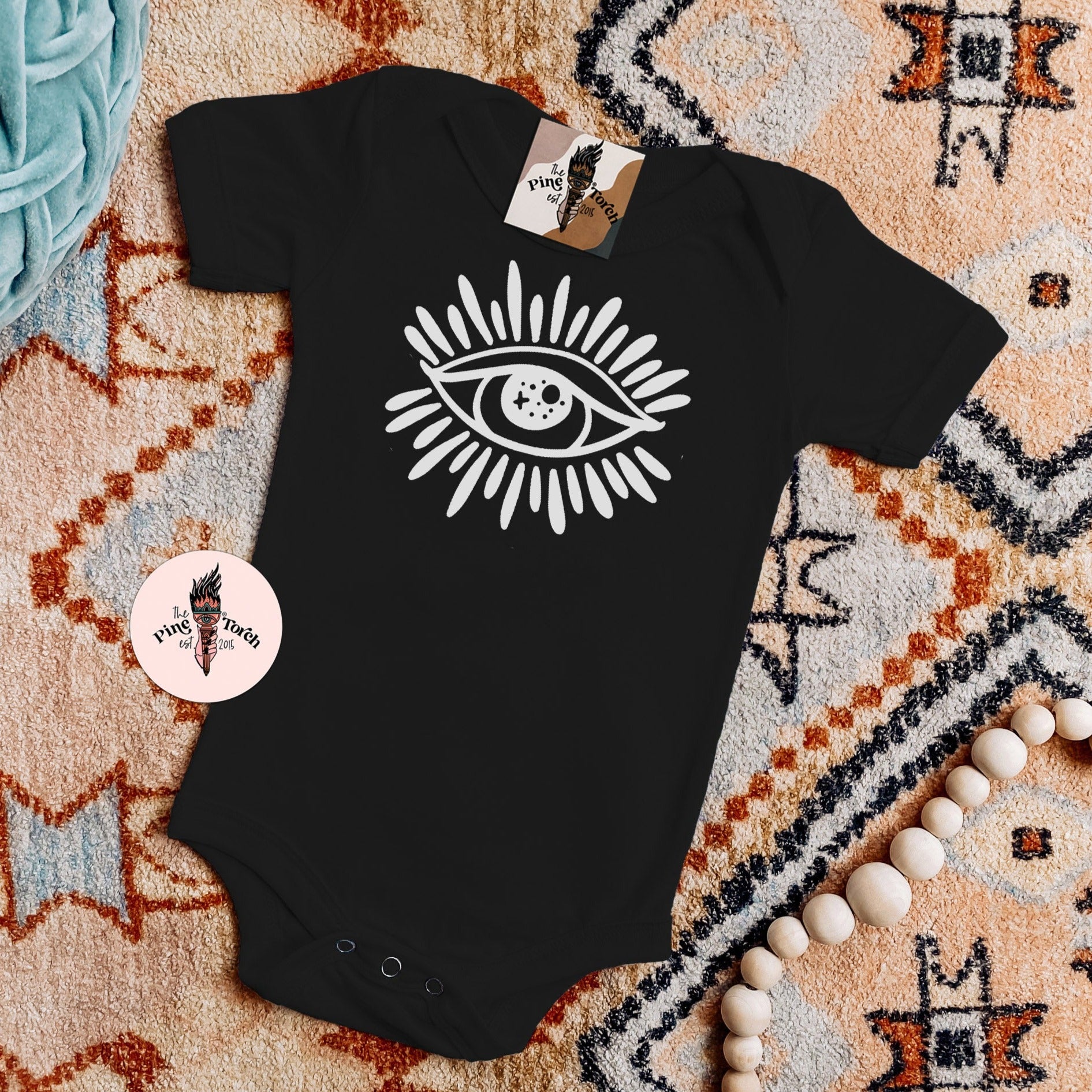 « EVIL EYE » BLACK BODYSUIT