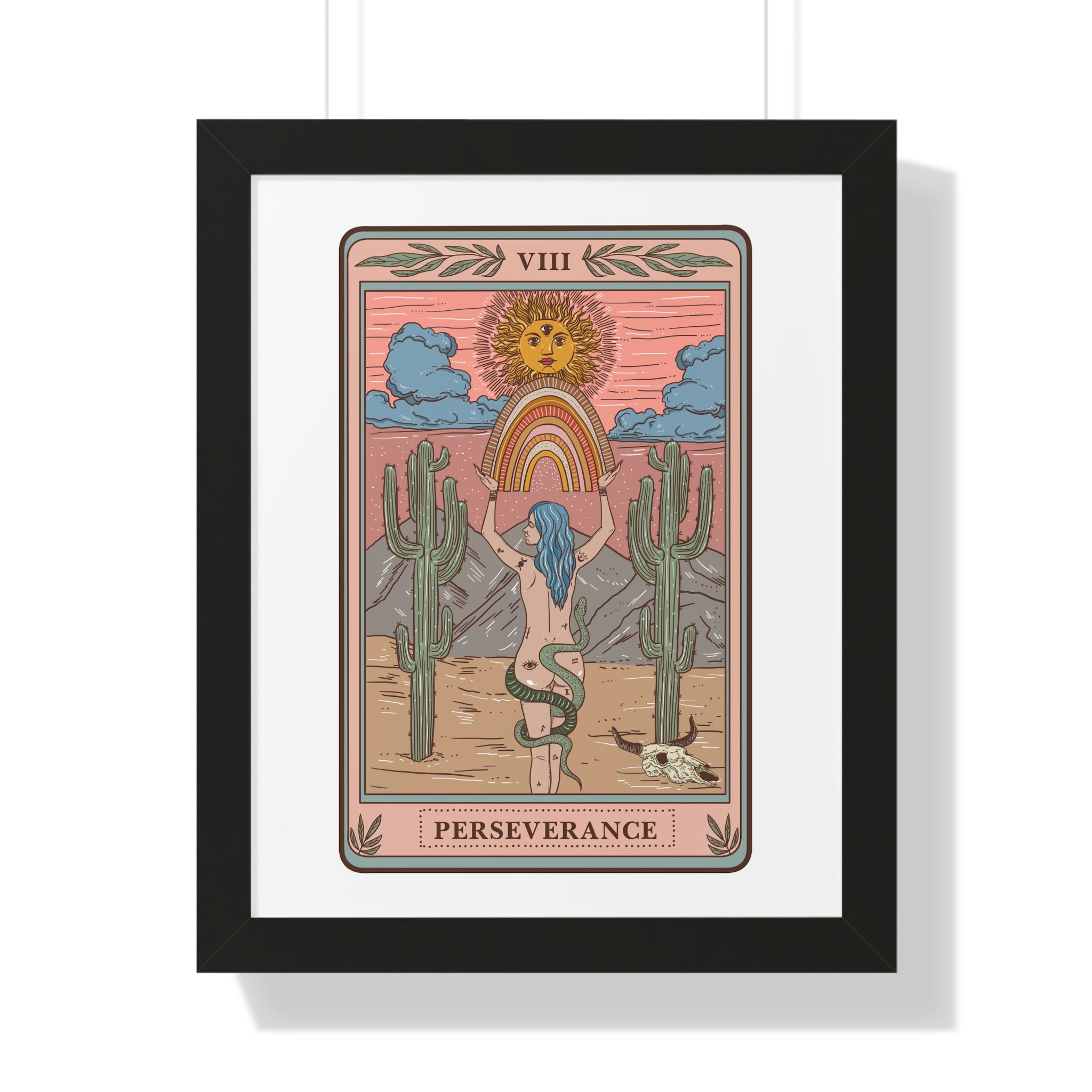 PERSEVERANCE // FRAMED POSTER PRINT