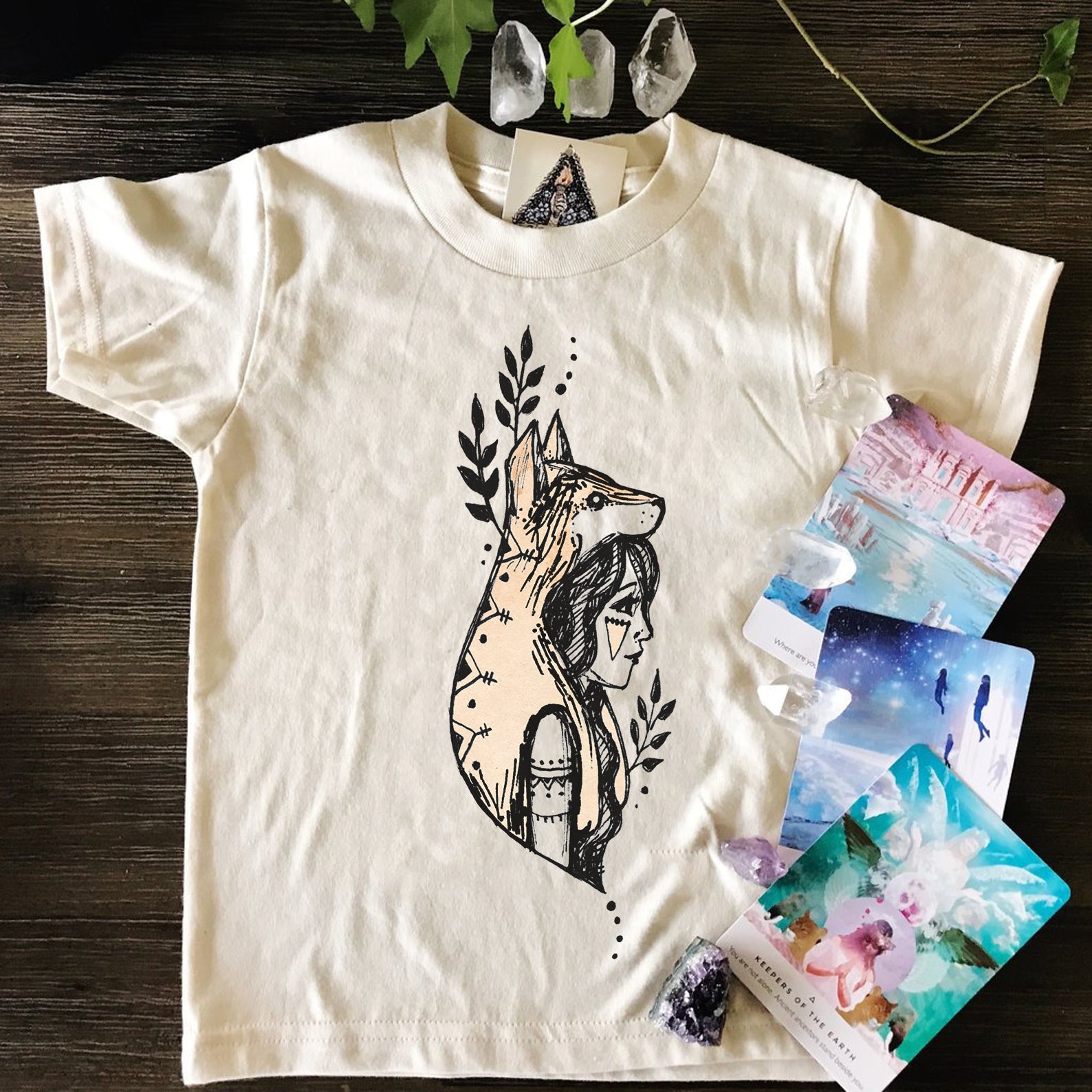 « FOXY GIRL » KID'S TEE