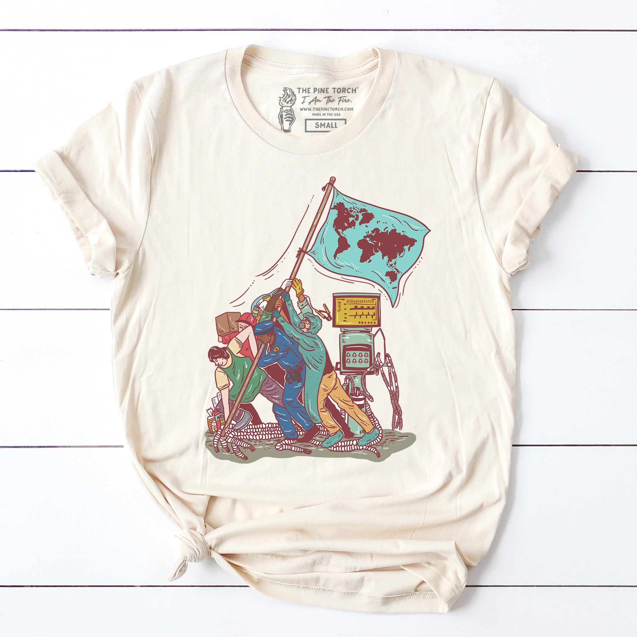 « FRONTLINERS » UNISEX TEE