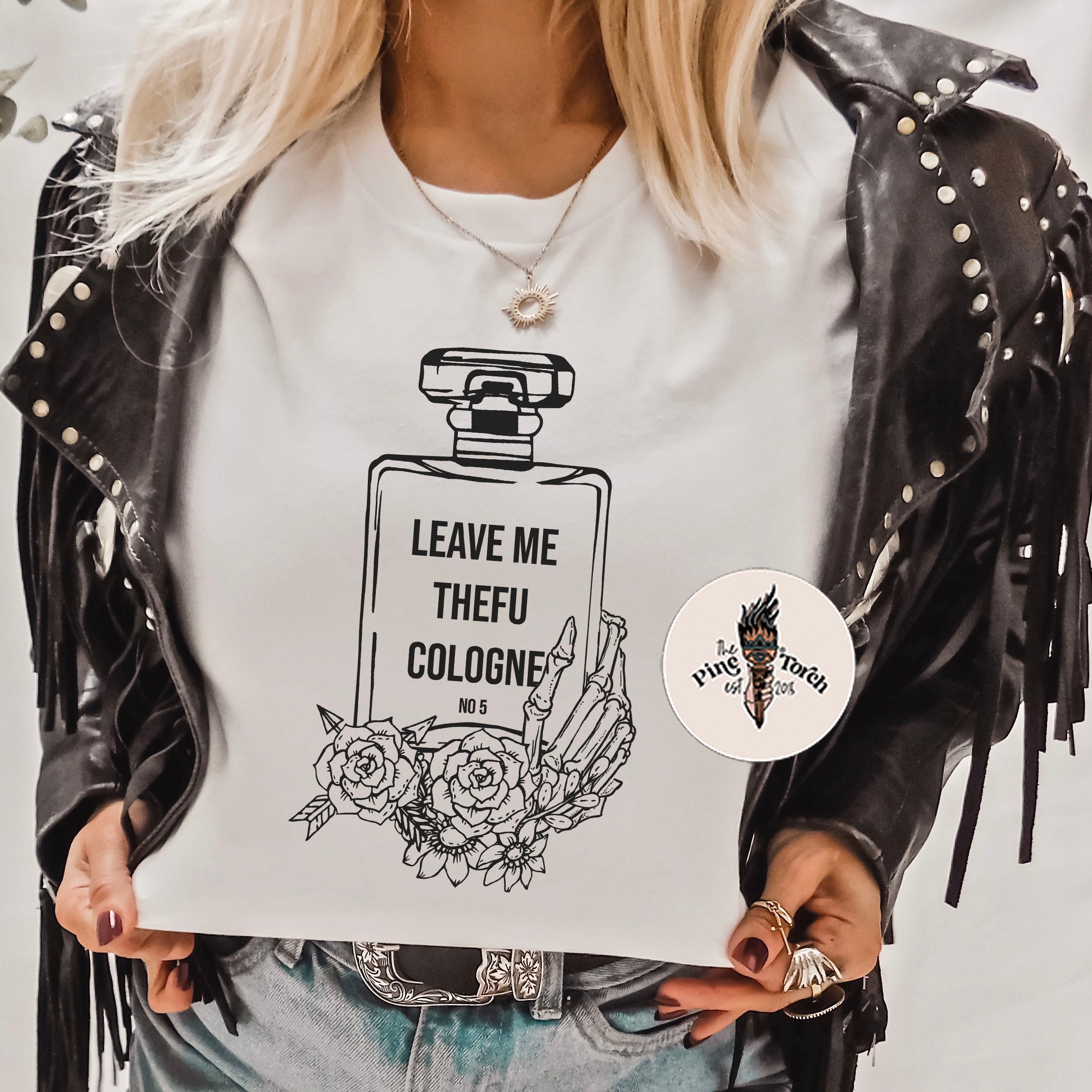 LEAVE ME THE FU COLOGNE// UNISEX TEE