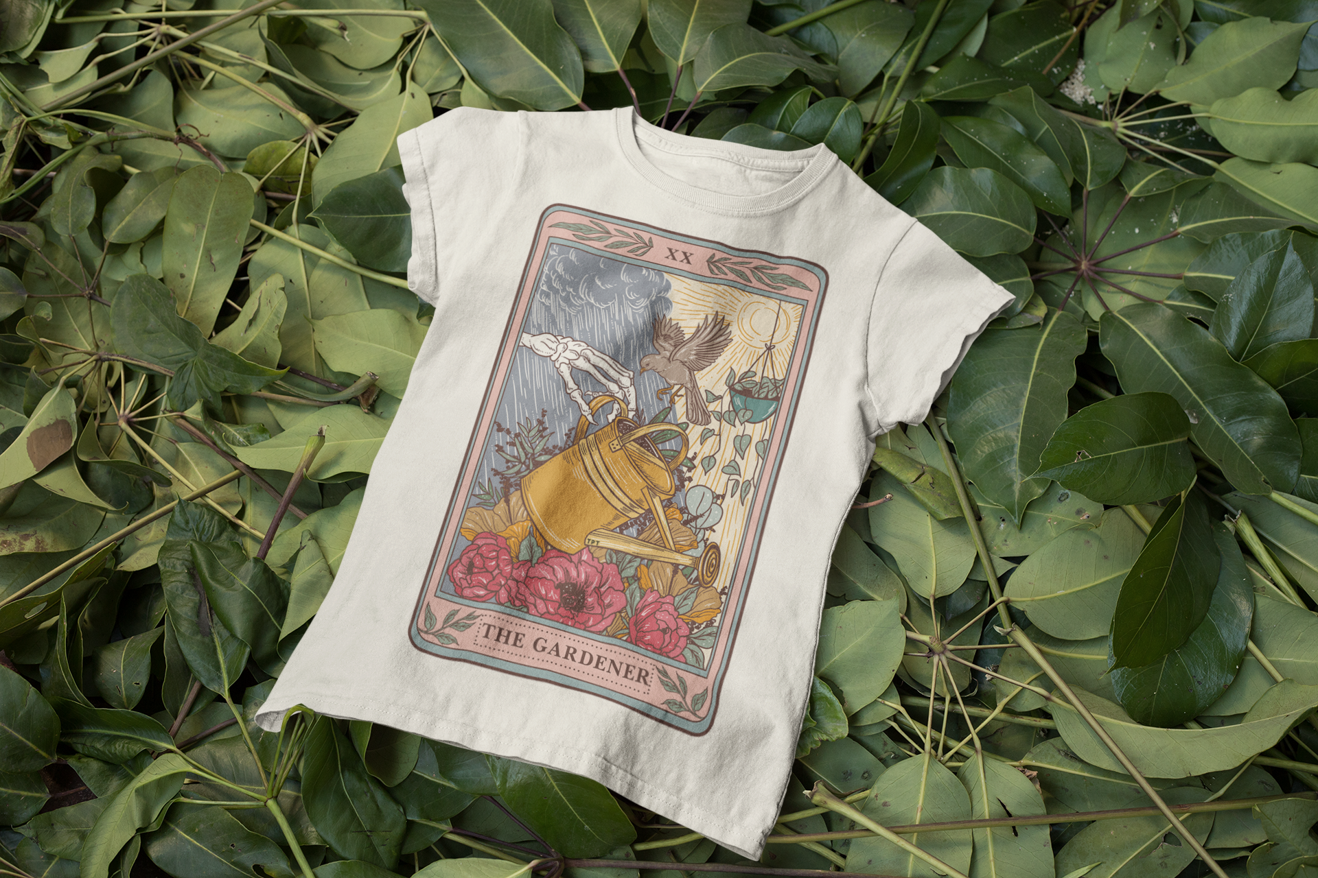 « THE GARDENER » SLOUCHY OR UNISEX TEE