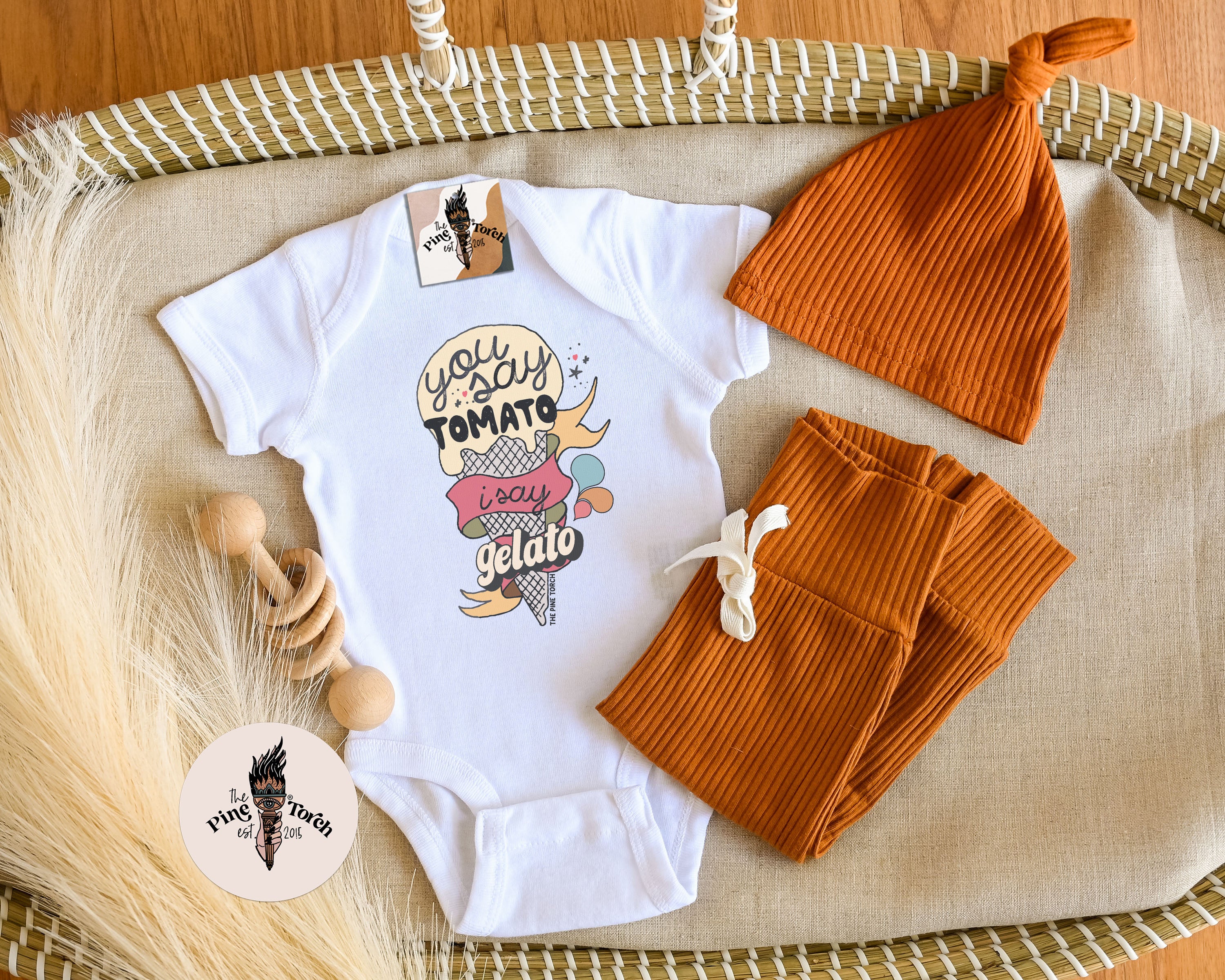 « TOMATO GELATO » BODYSUIT