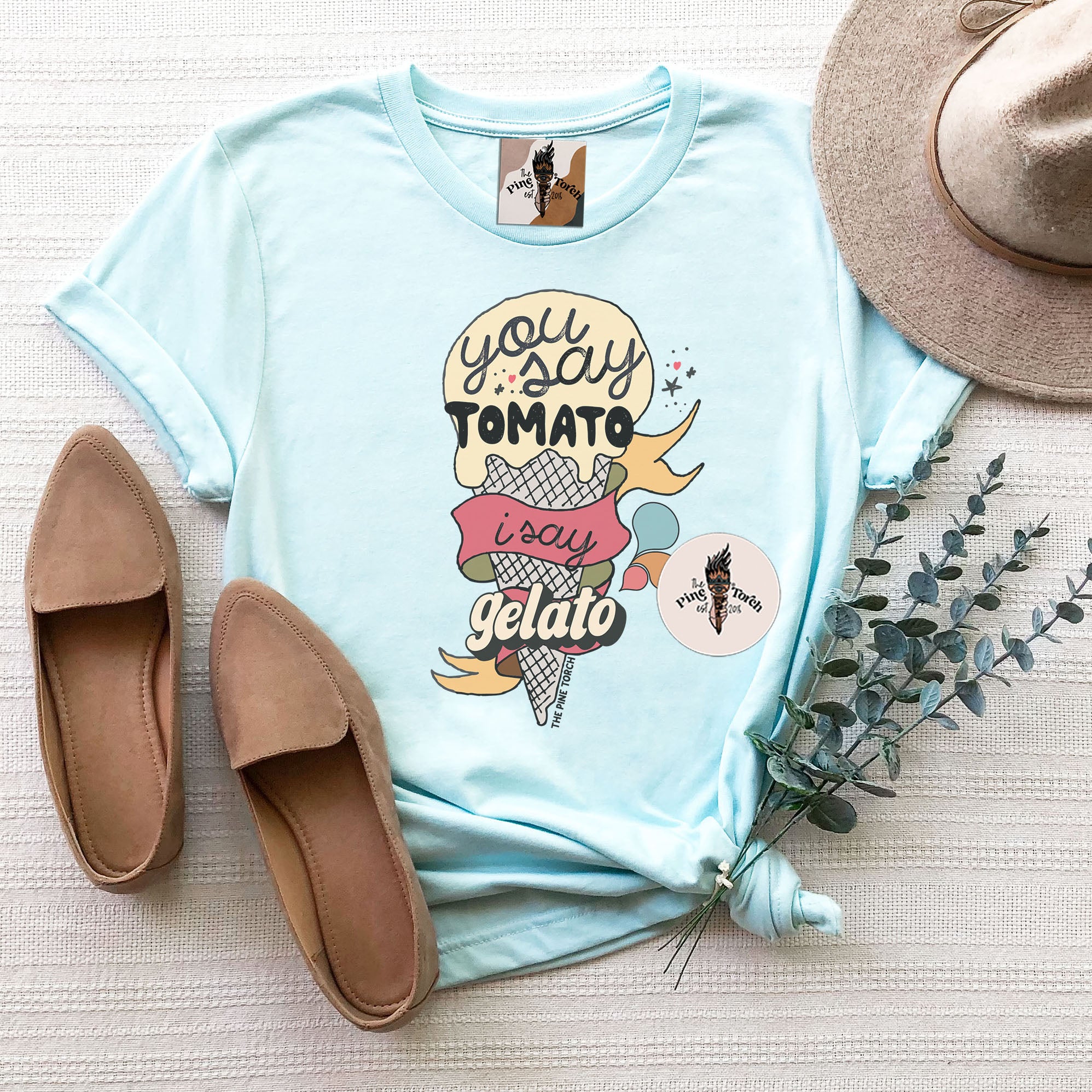 YOU SAY TOMATO, I SAY GELATO // UNISEX TEE