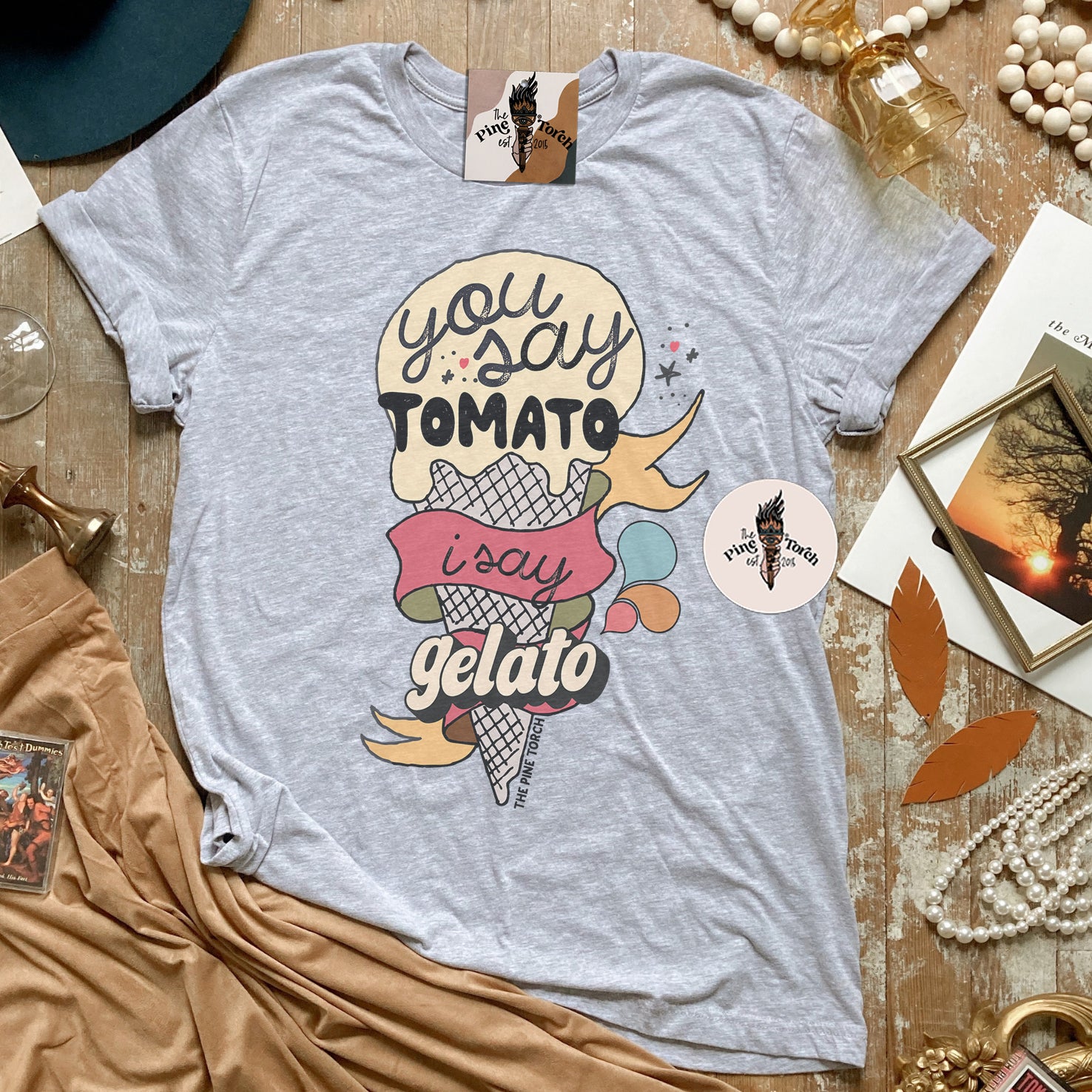 YOU SAY TOMATO, I SAY GELATO // UNISEX TEE