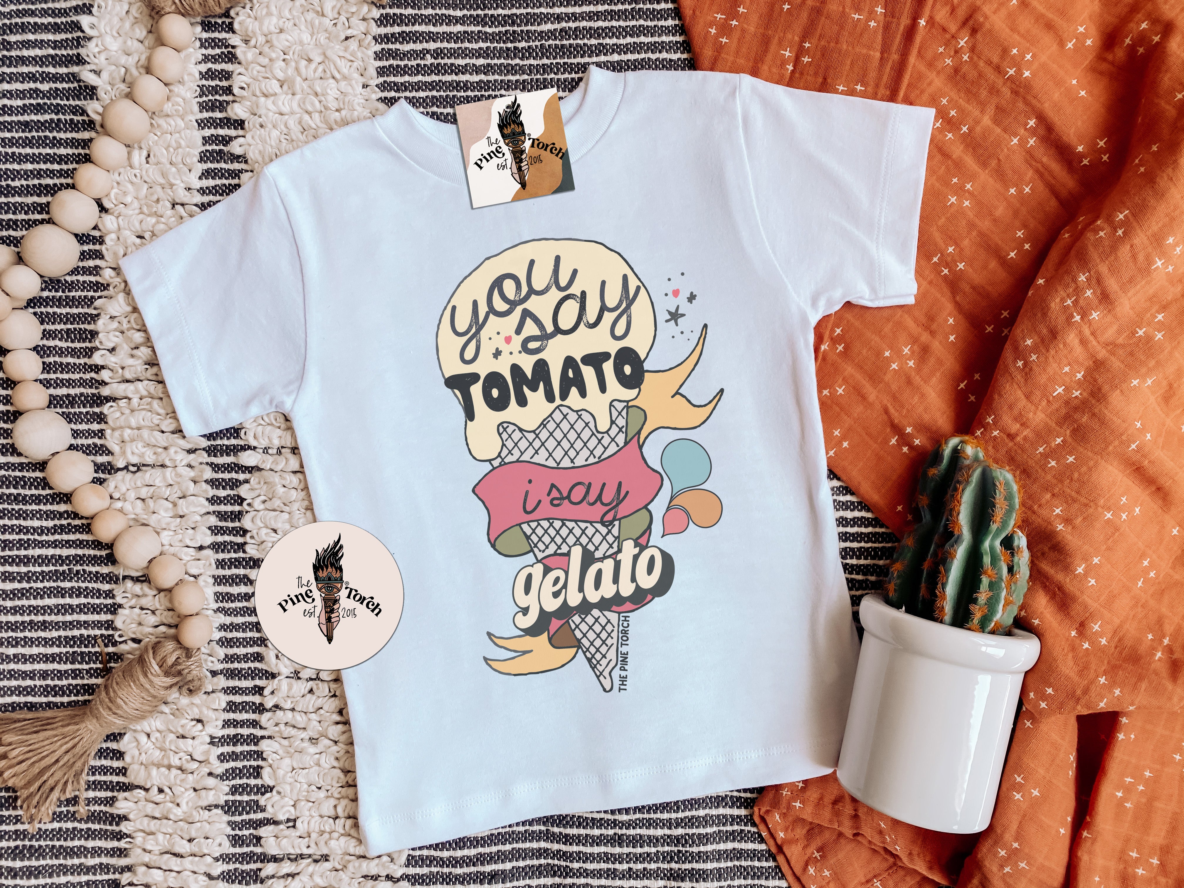 « TOMATO GELATO » BODYSUIT