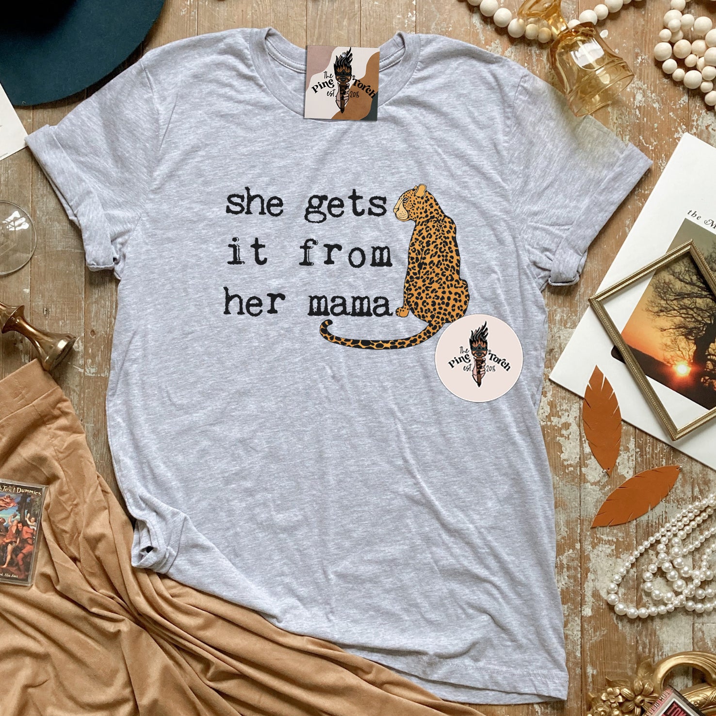 SHE GETS IT FROM HER MAMA // UNISEX TEE