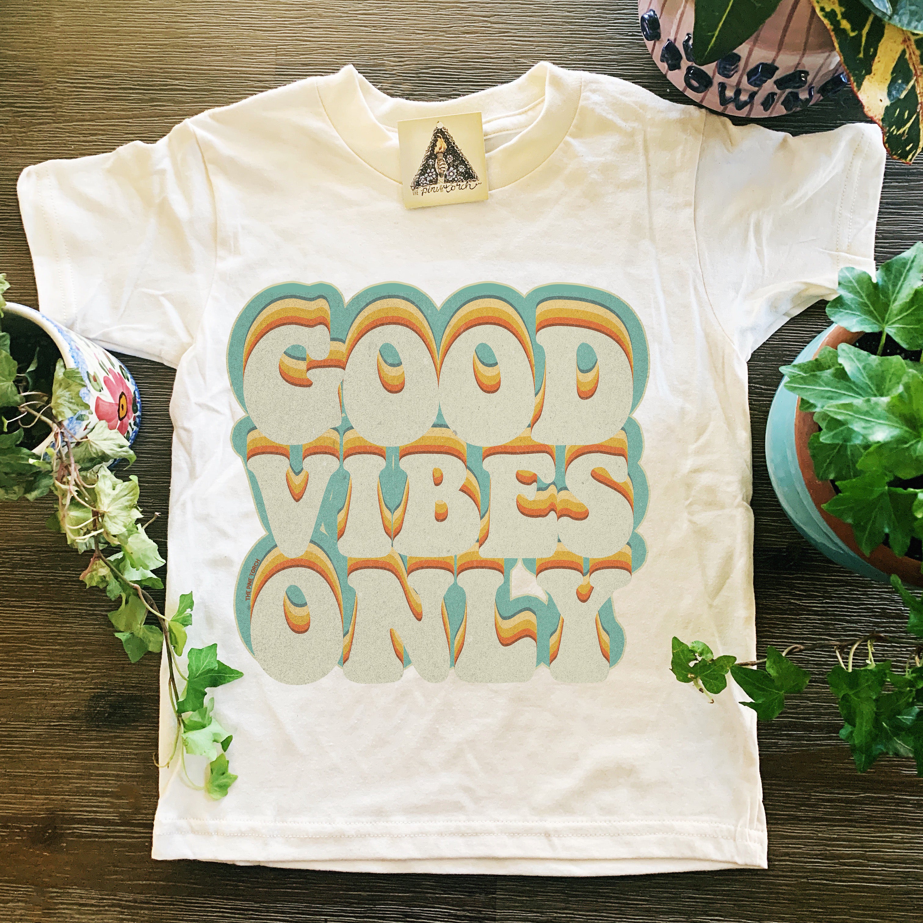« GOOD VIBES ONLY » KID'S TEE