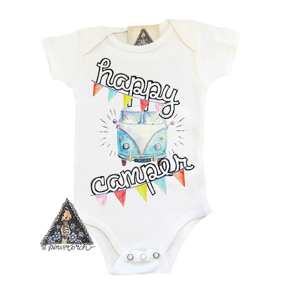 « HAPPY CAMPER » BODYSUIT