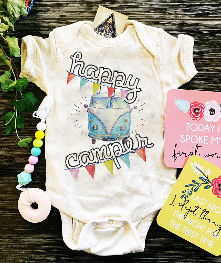 « HAPPY CAMPER » BODYSUIT